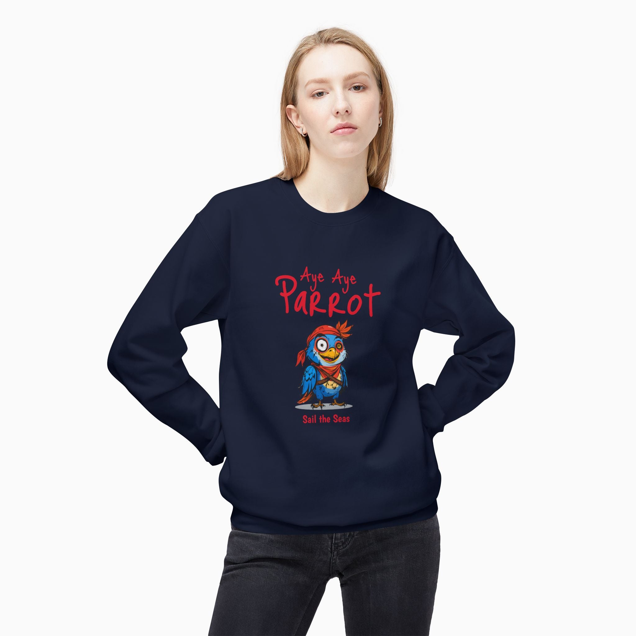 Aye Aye Parrot Unisex Sweatshirt