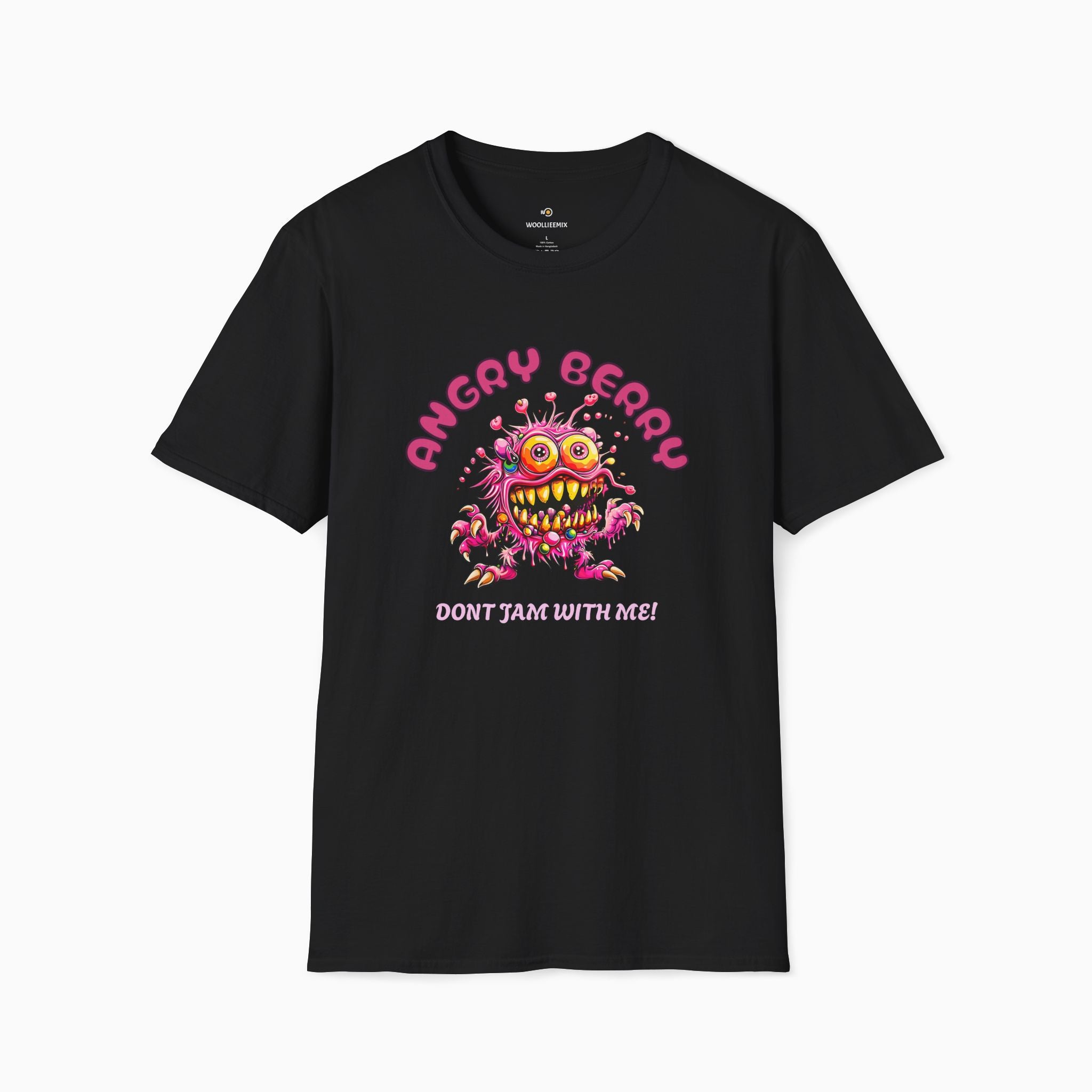 Angry Cherry T-Shirt - Unisex Classic Fit, Lightweight Cotton