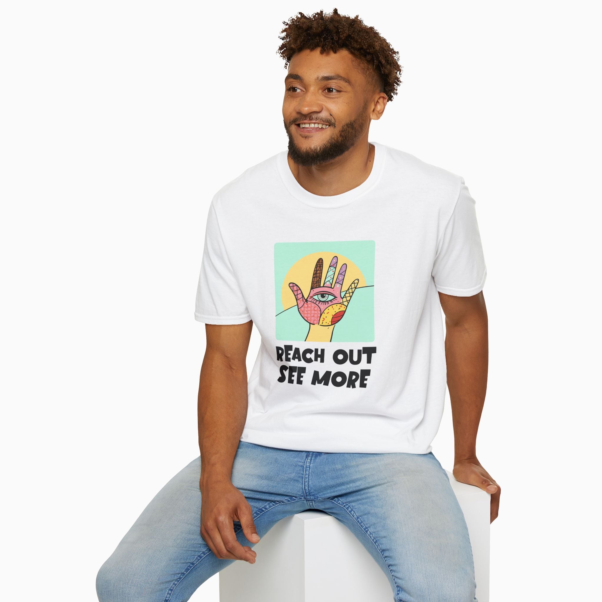 Reach Out & See More Unisex T-Shirt - Premium Cotton Comfort
