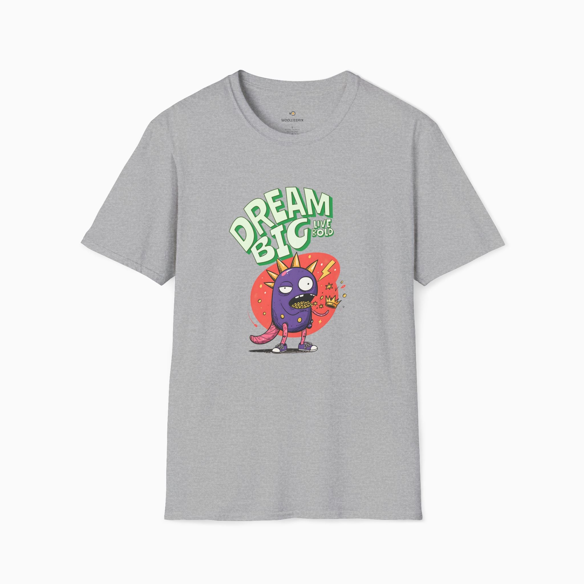 Dream Big, Live Bold Unisex T-Shirt - Premium Cotton & Safety