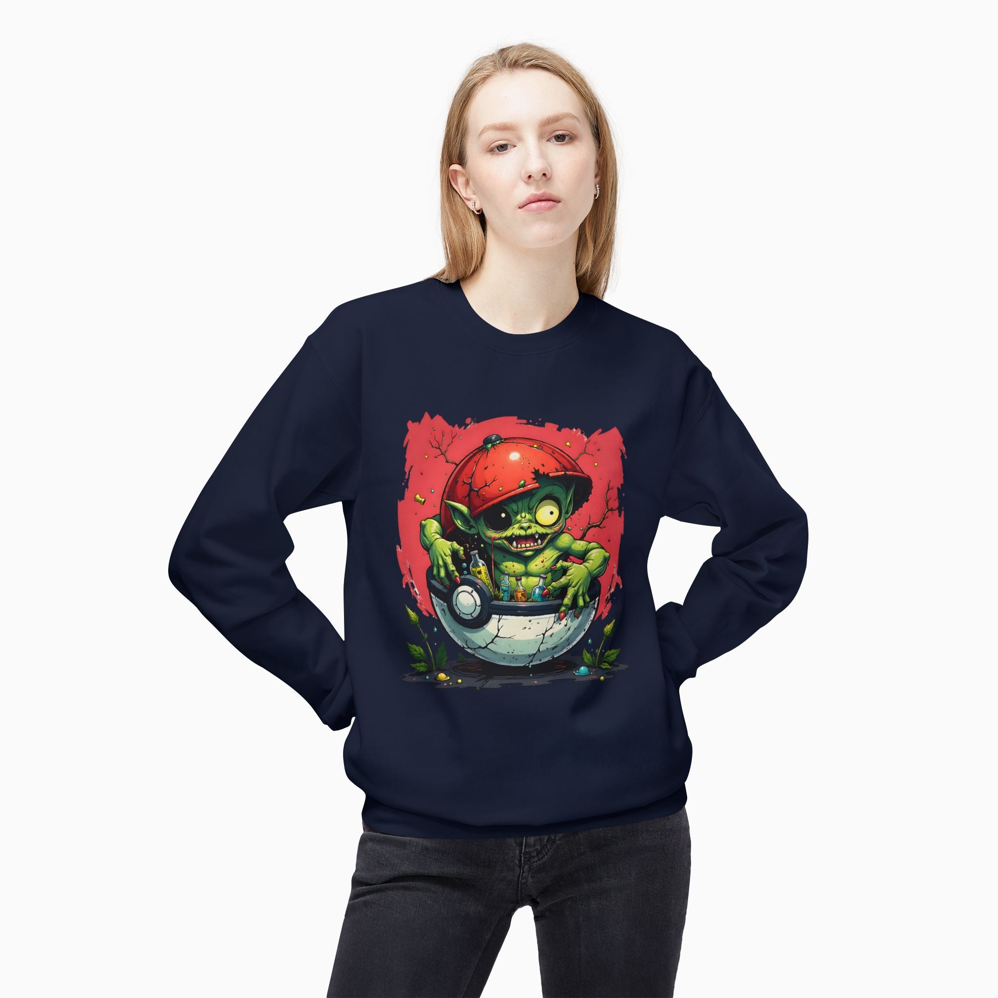 Zombie Poké Ball Unisex Sweatshirt