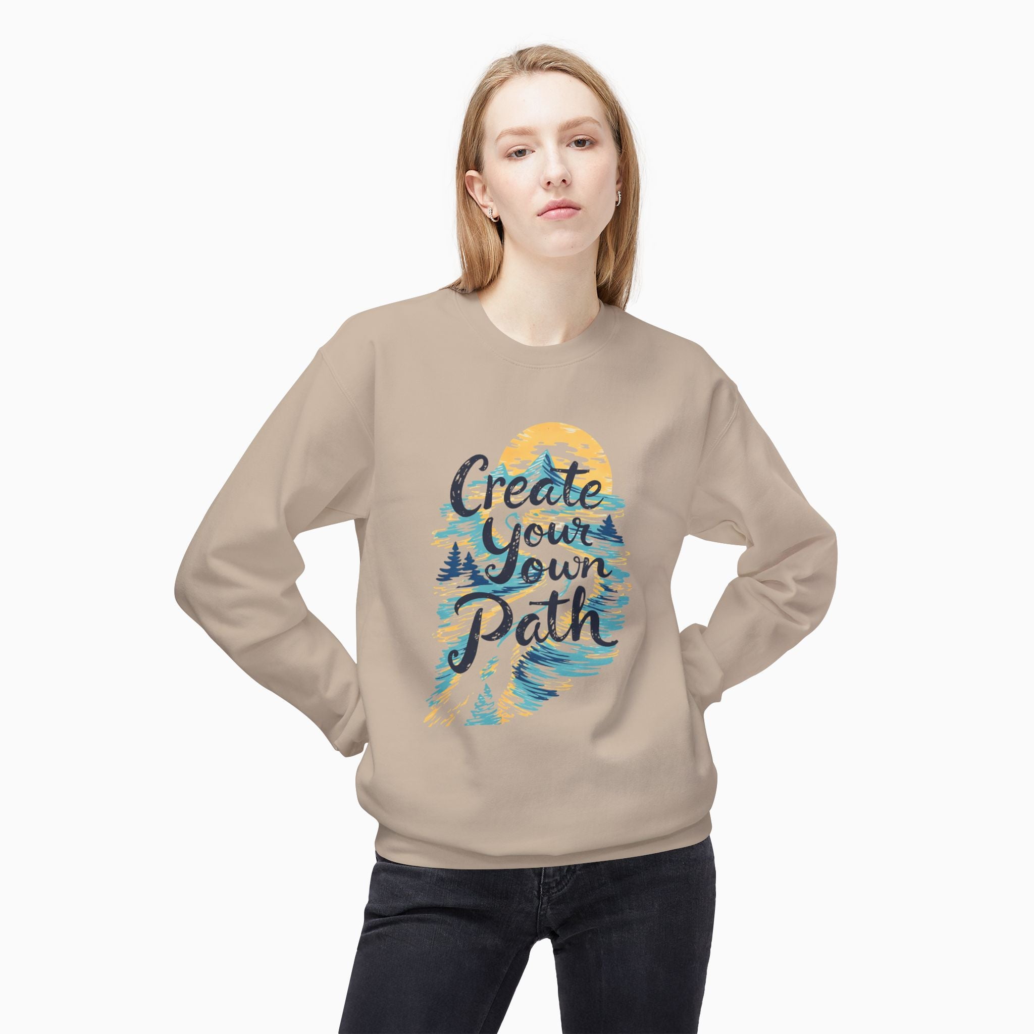 Create Your Own Path Unisex Sweatshirt