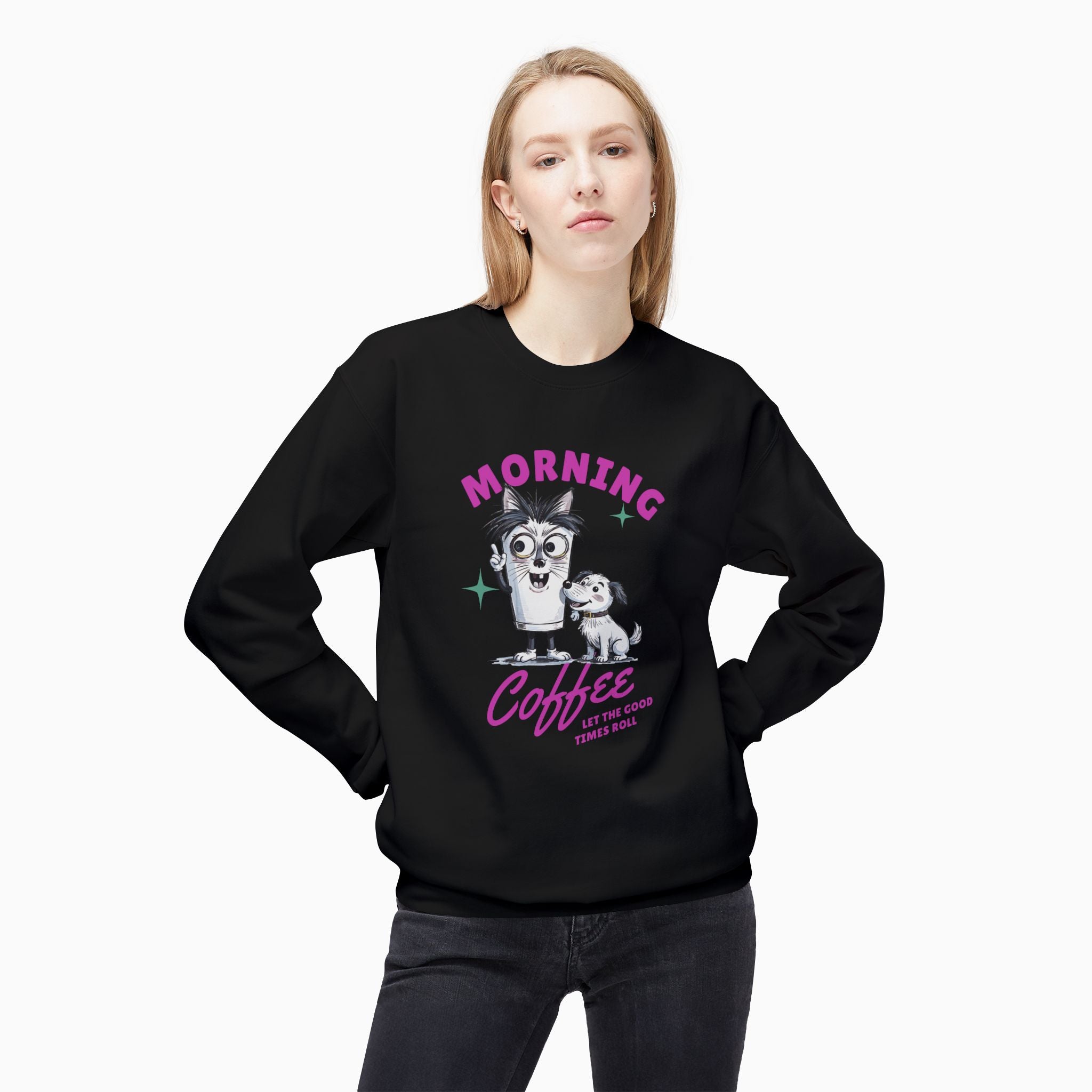 Good Times Roll Sweatshirt – Unisex, Soft Cotton, Exclusive Design