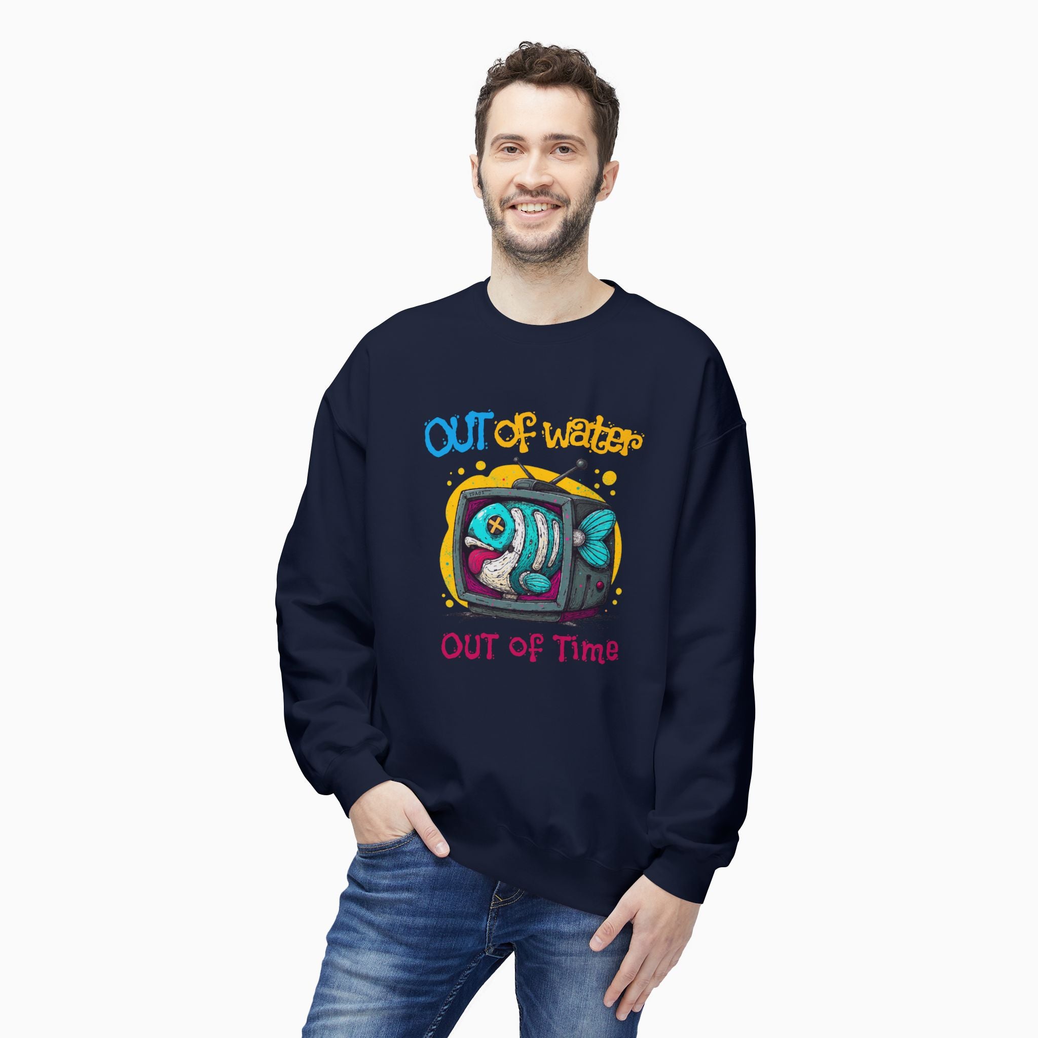 Out Of Water, Out Of Time Unisex Sweatshirt