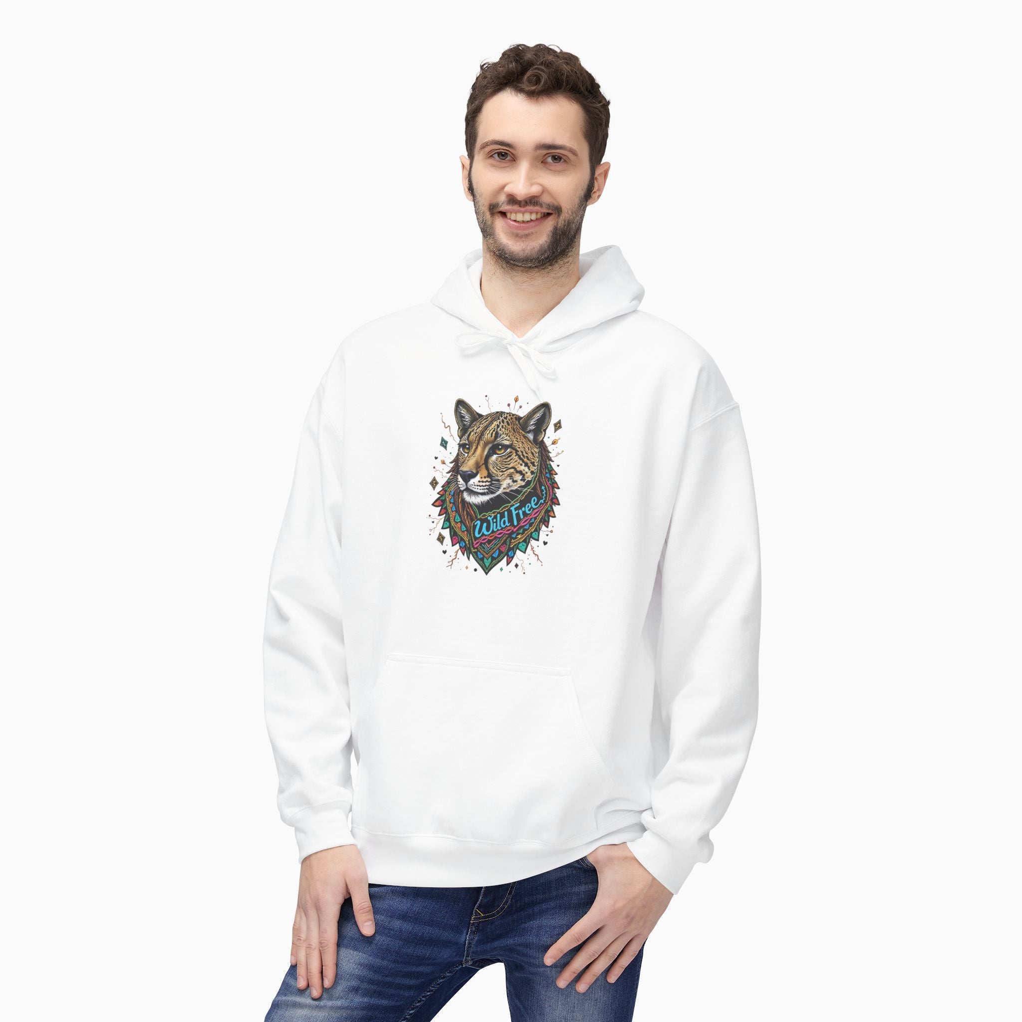 Egypt Style Wild Free Cheetah Unisex Hoodie