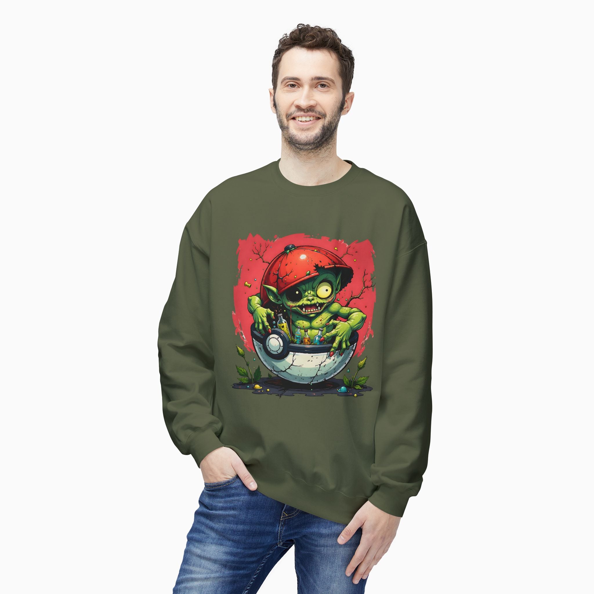 Zombie Poké Ball Unisex Sweatshirt