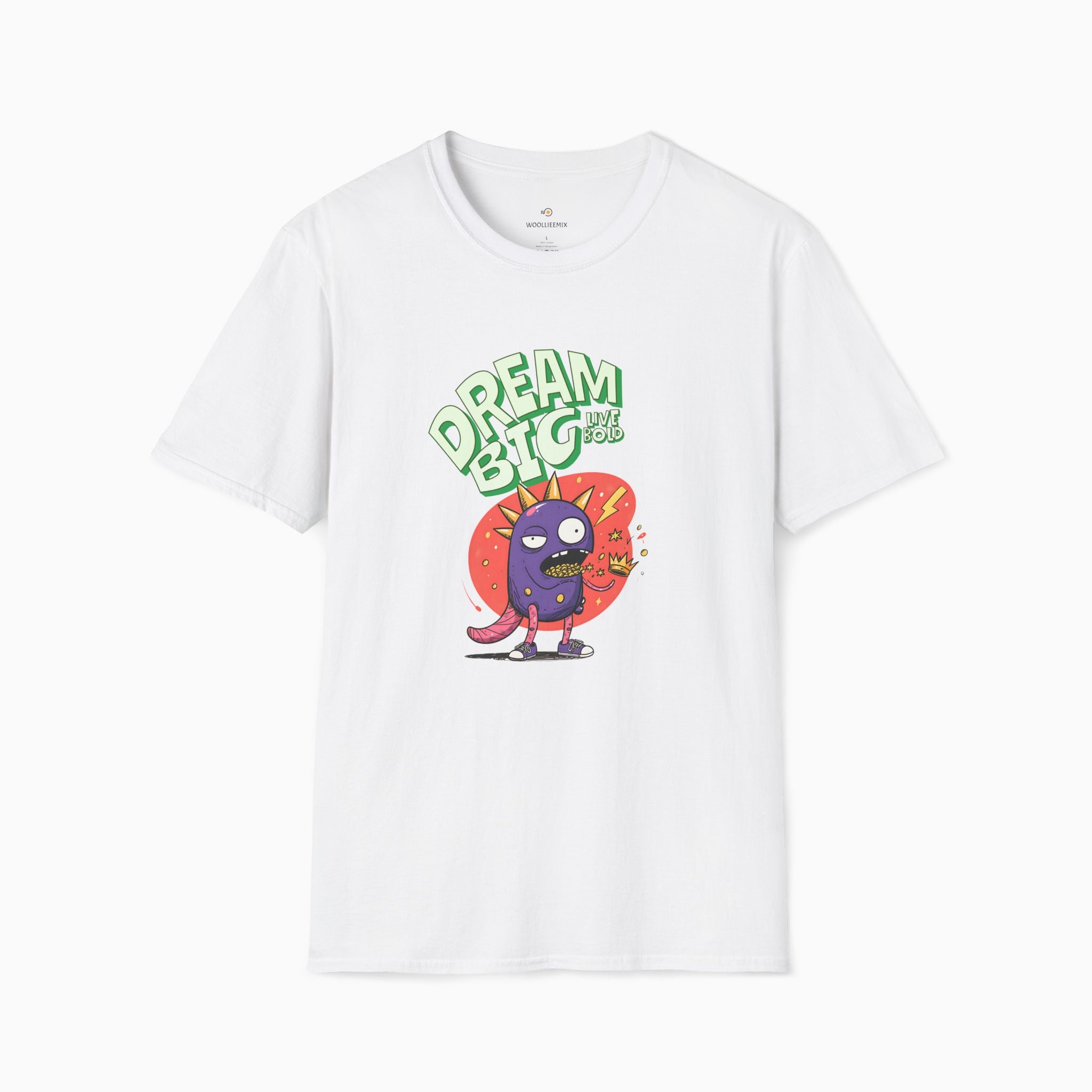 Dream Big, Live Bold Unisex T-Shirt - Premium Cotton & Safety