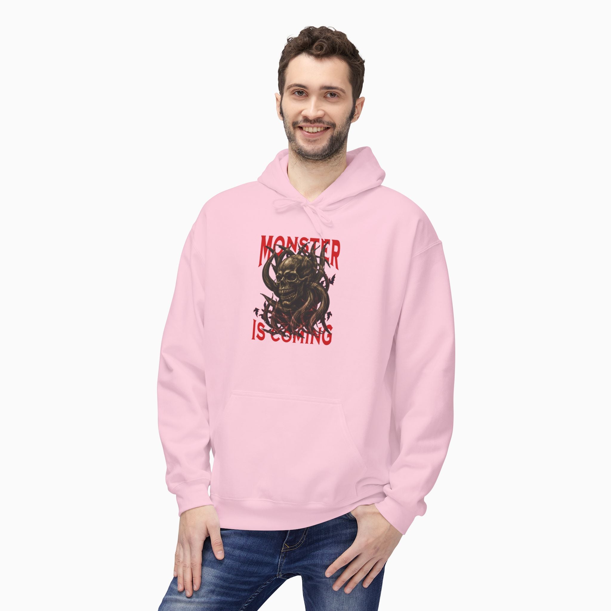 Ghost Monster is Coming Unisex Hoodie