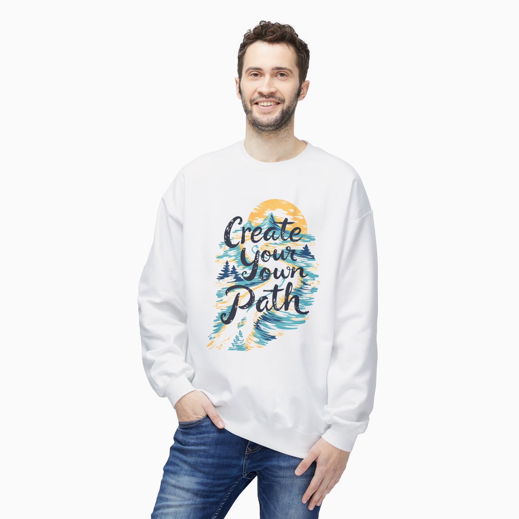 Create Your Own Path Unisex Sweatshirt