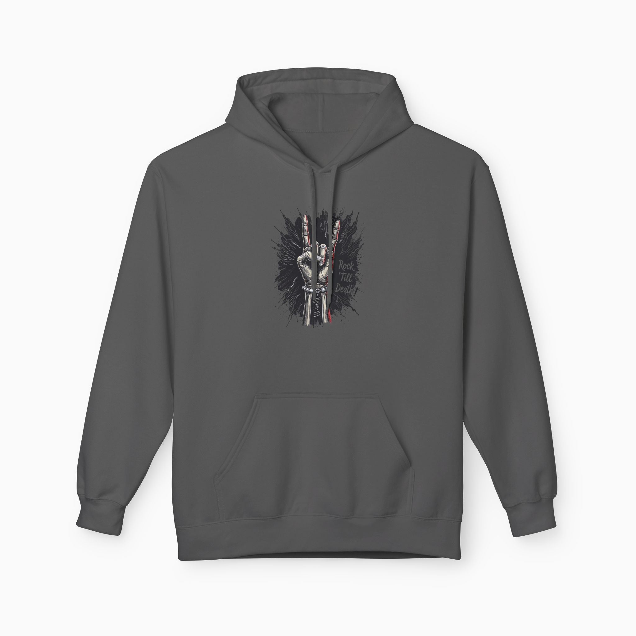 Rock and Roll Till Death Unisex Hoodie - Exclusive Woollieemix Design