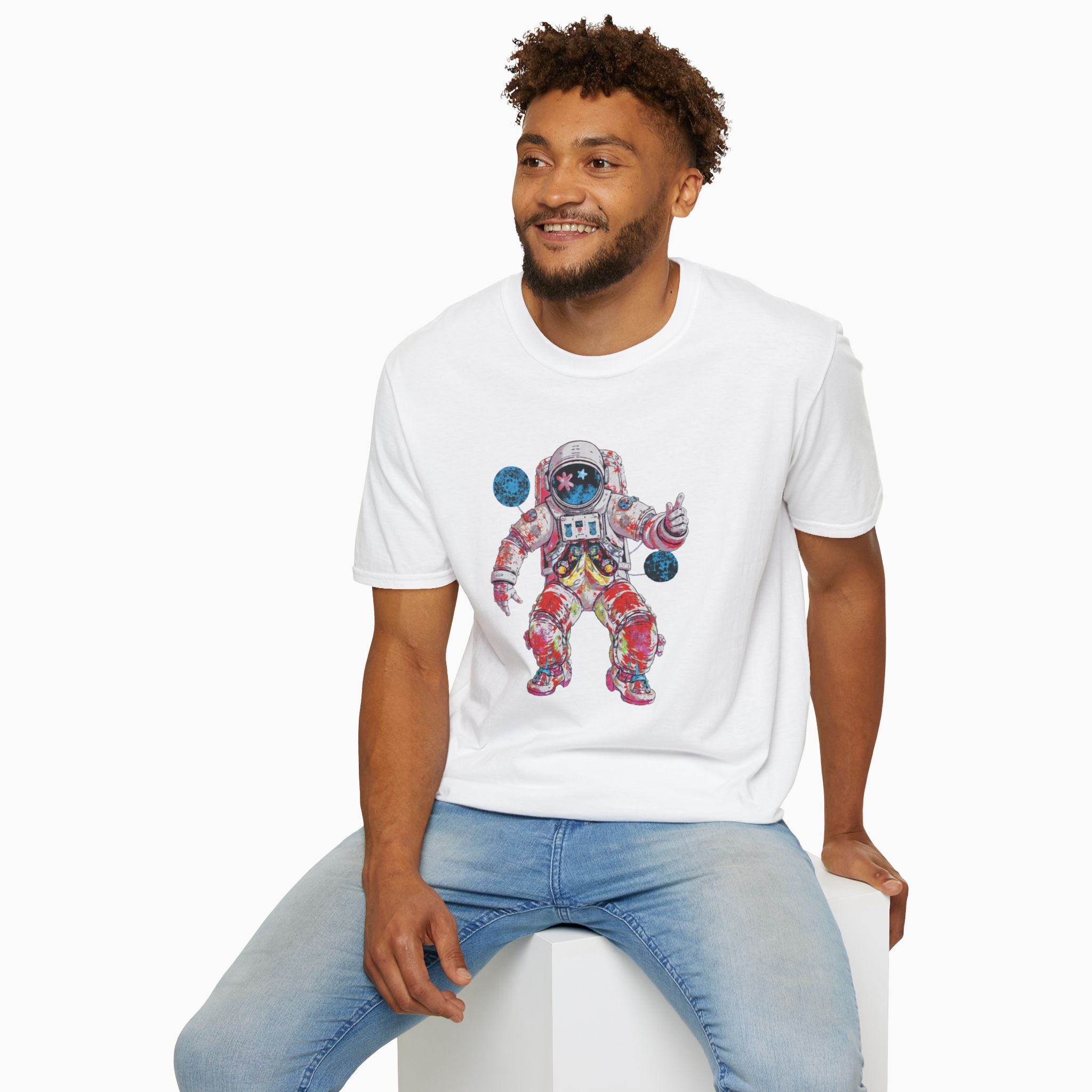 Dancing Astronaut Unisex T-Shirt