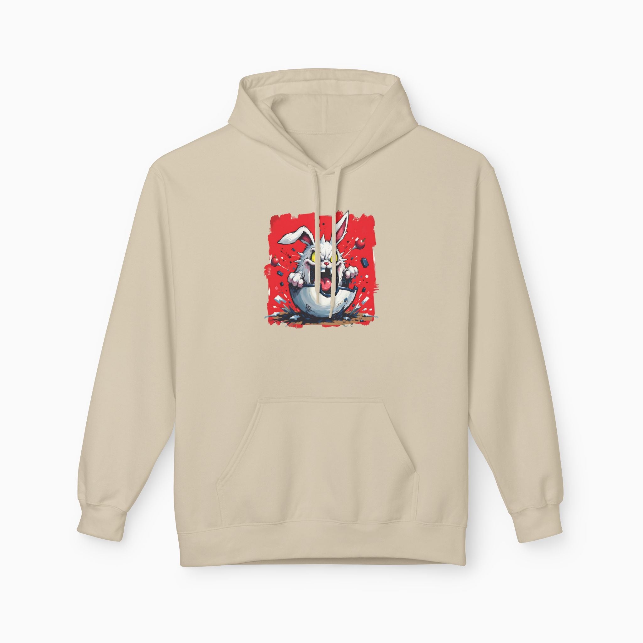 Crazy Rabbit Poké Ball Unisex Hoodie