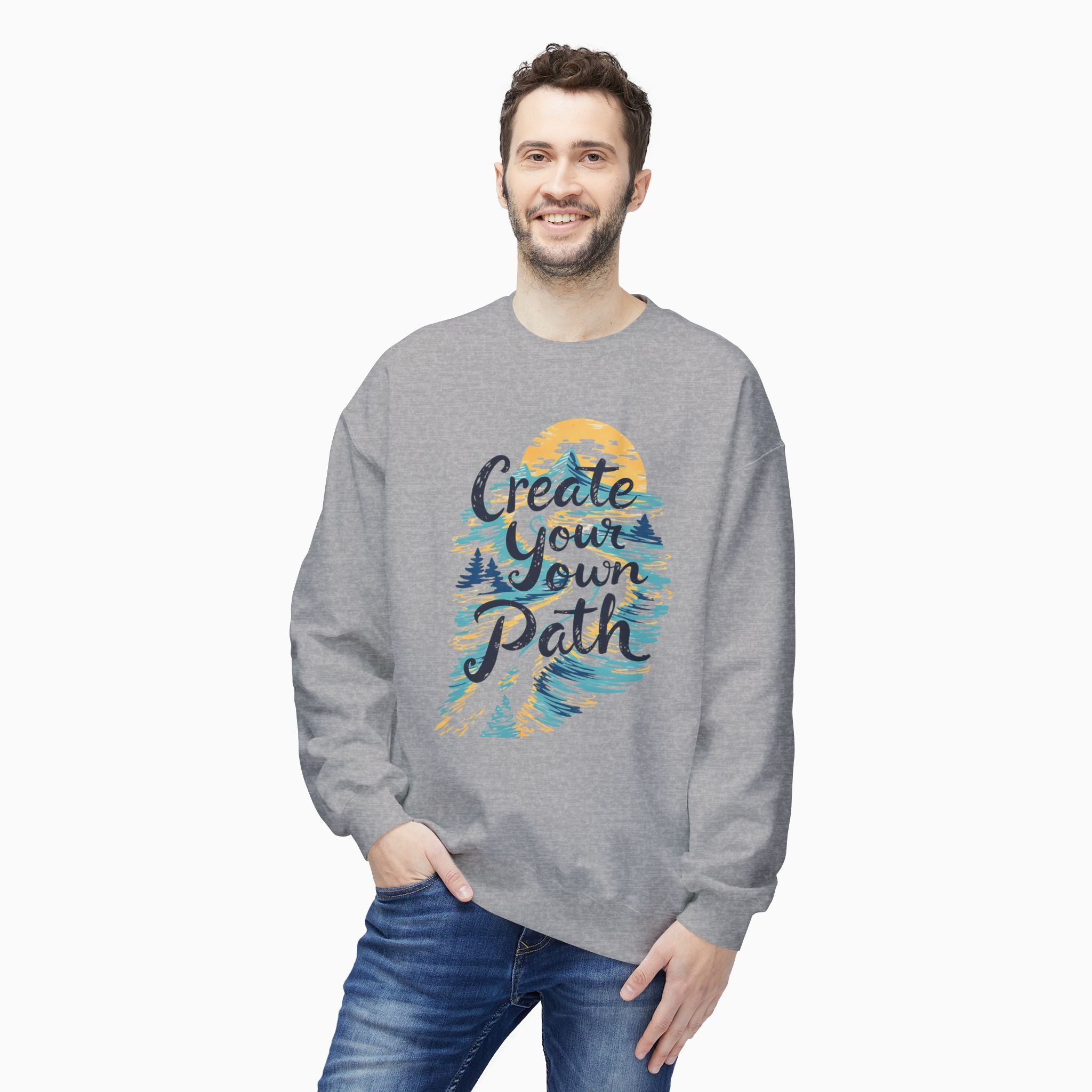 Create Your Own Path Unisex Sweatshirt