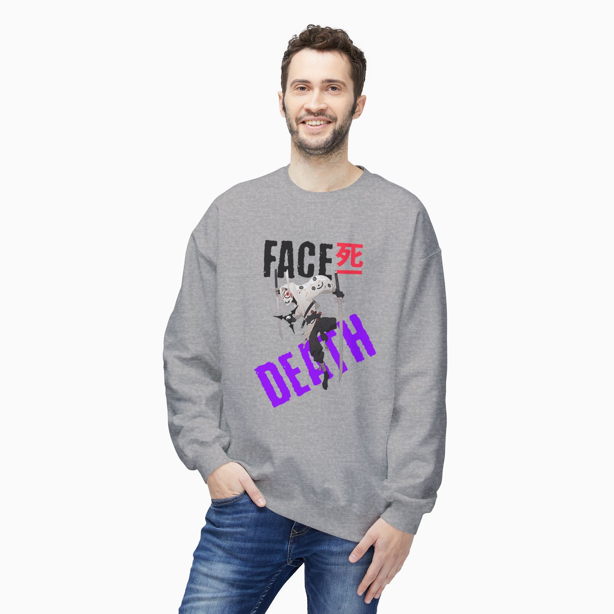 Ninja Face Death Unisex Sweatshirt