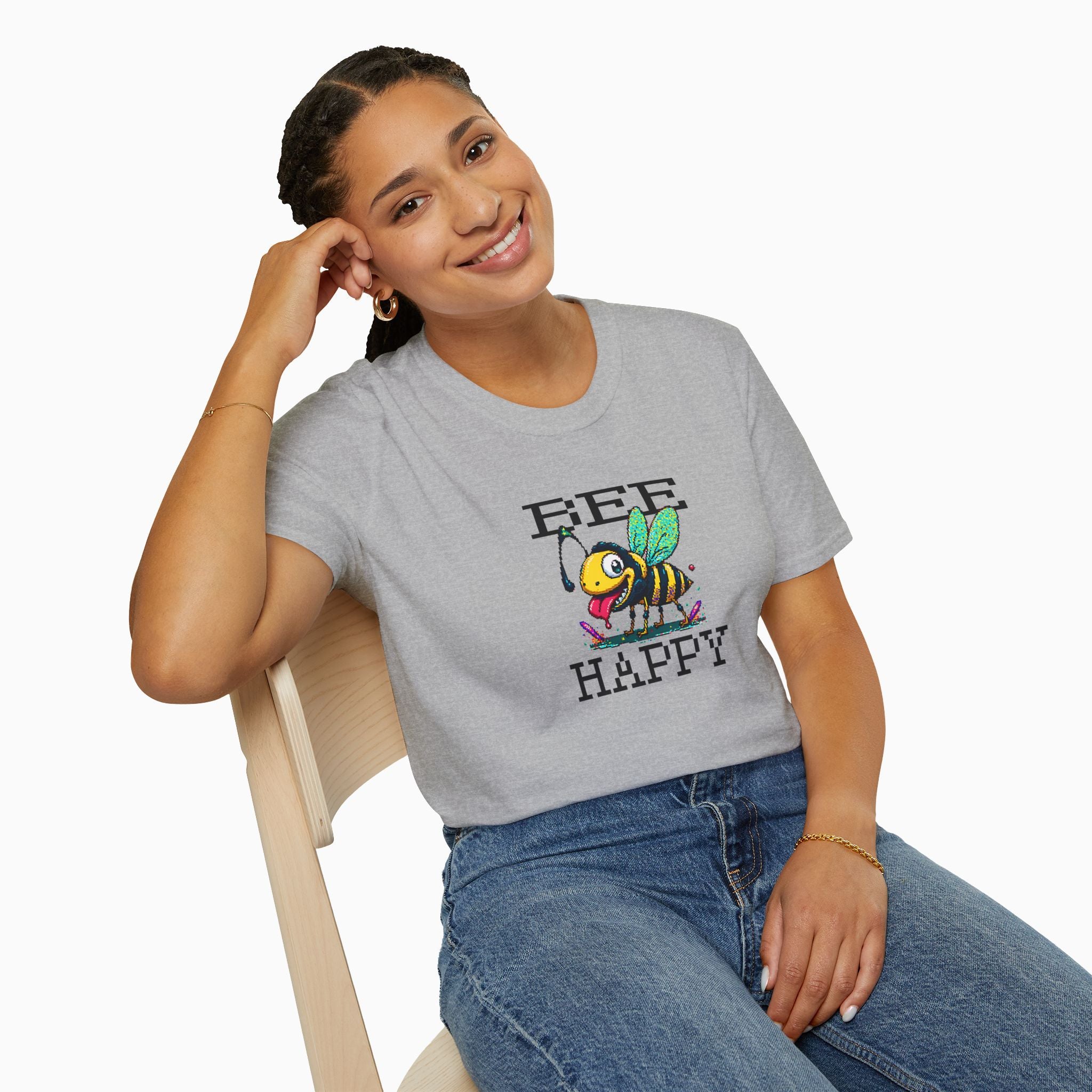Bee Happy Unisex T-Shirt