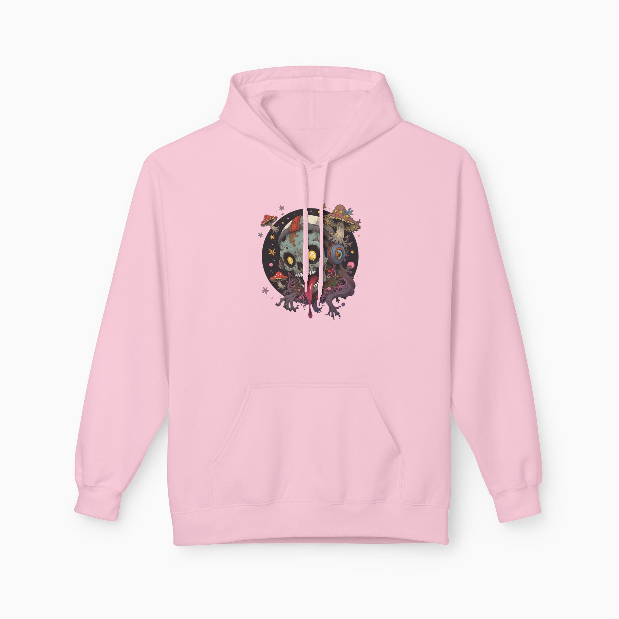 Psychedelic Mushroom Skull Unisex Hoodie
