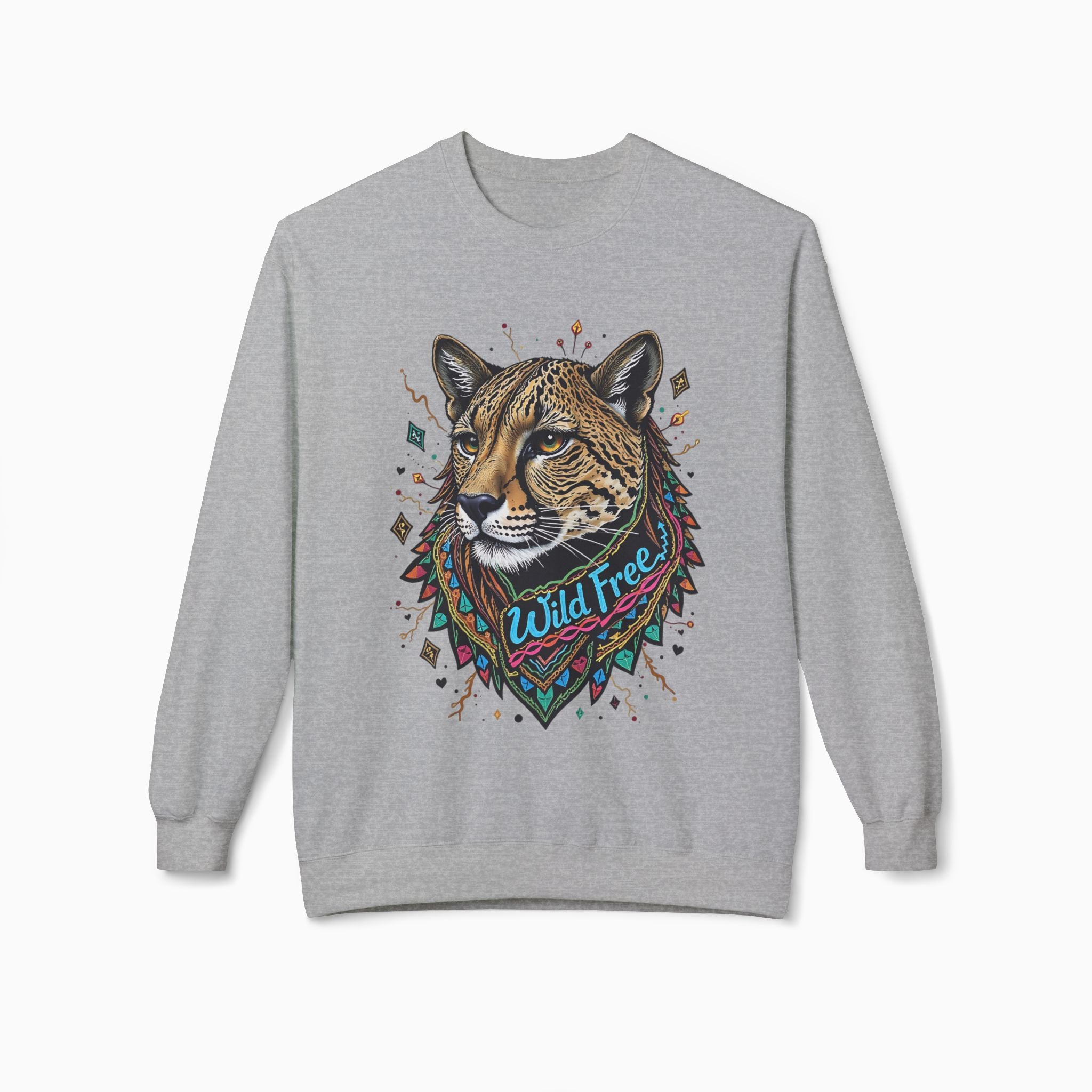Egypt Style Wild Free Cheetah Unisex Sweatshirt
