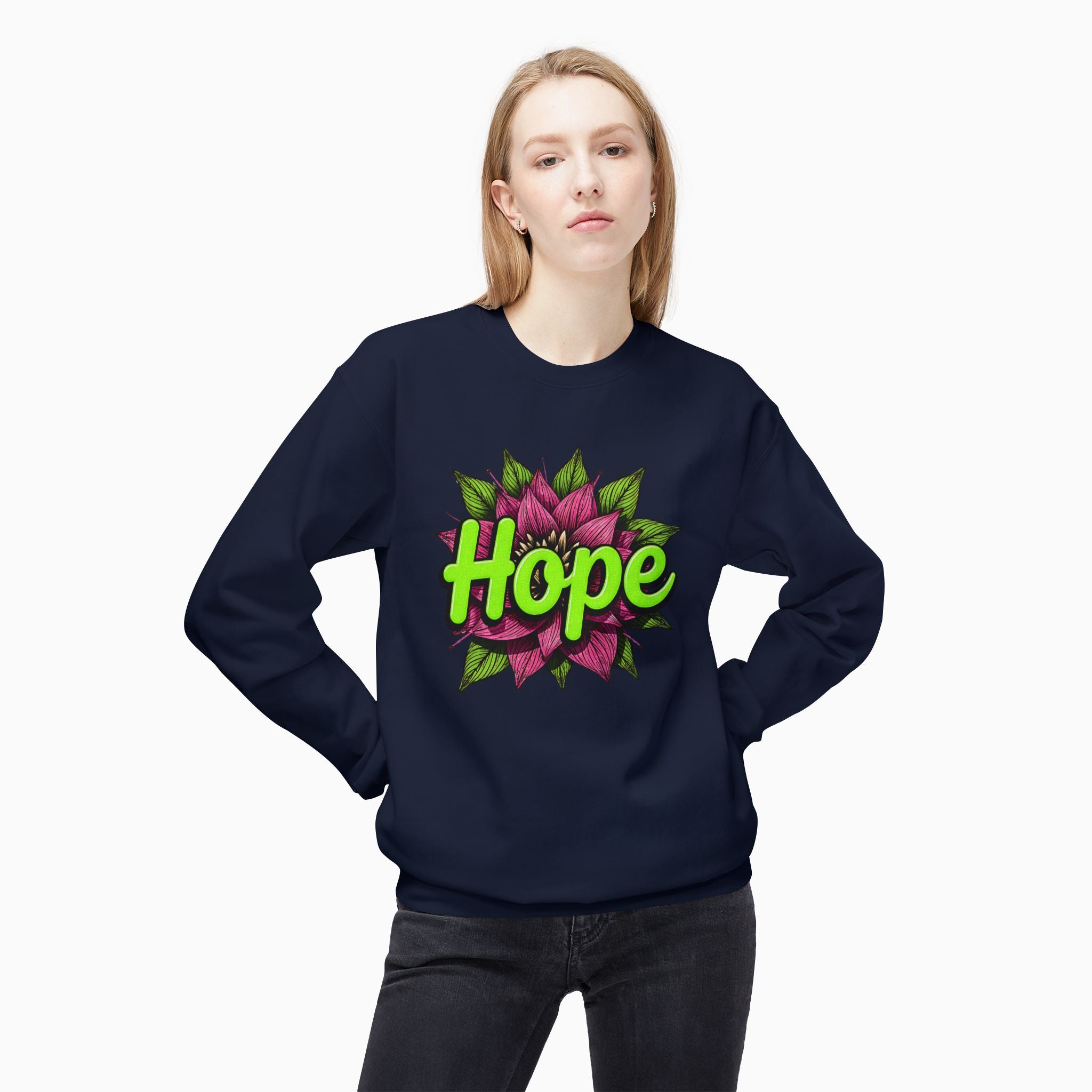Hope Unisex Sweatshirt: Exclusive Stylish Design by Woollieemix