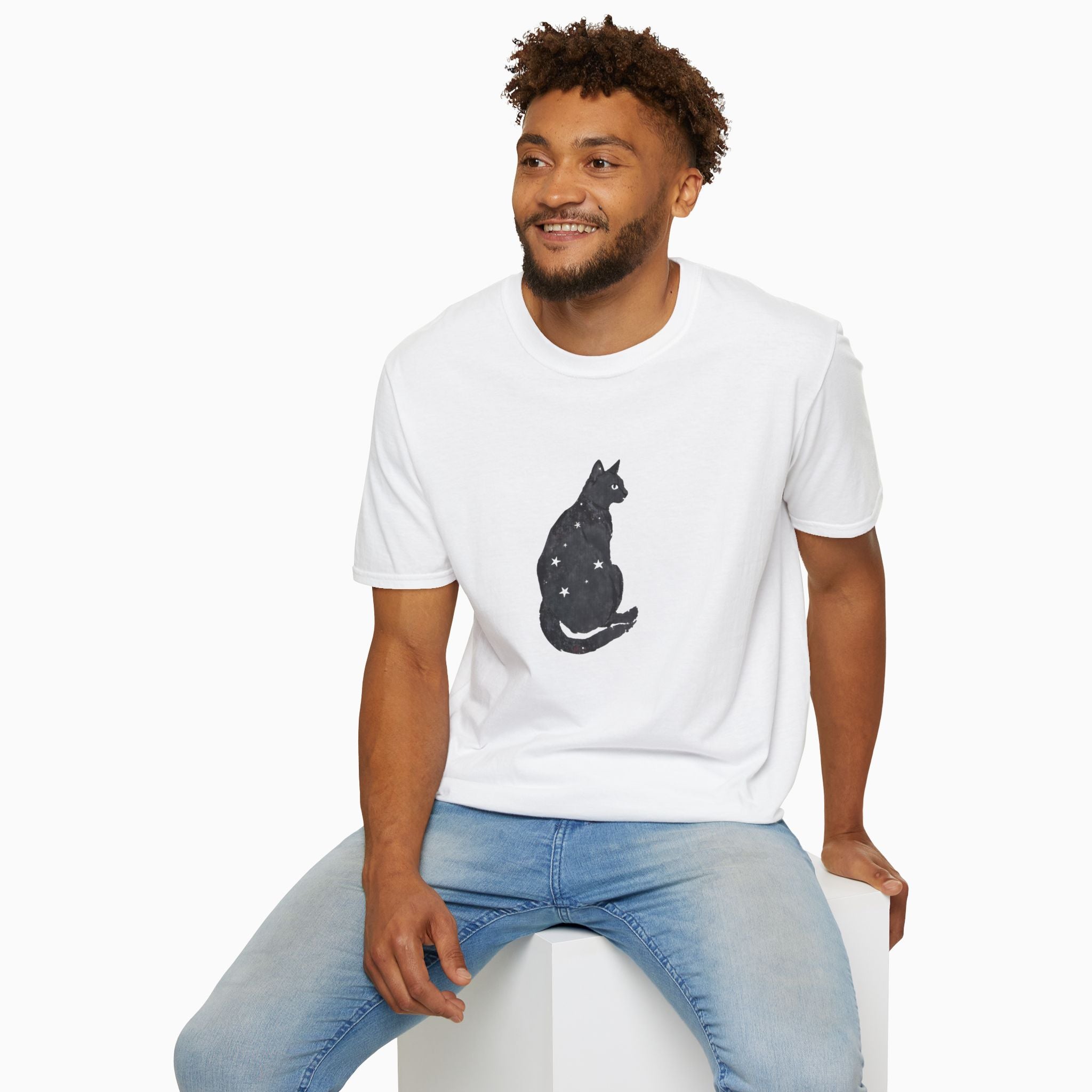 Mysterious Cat Unisex T-Shirt