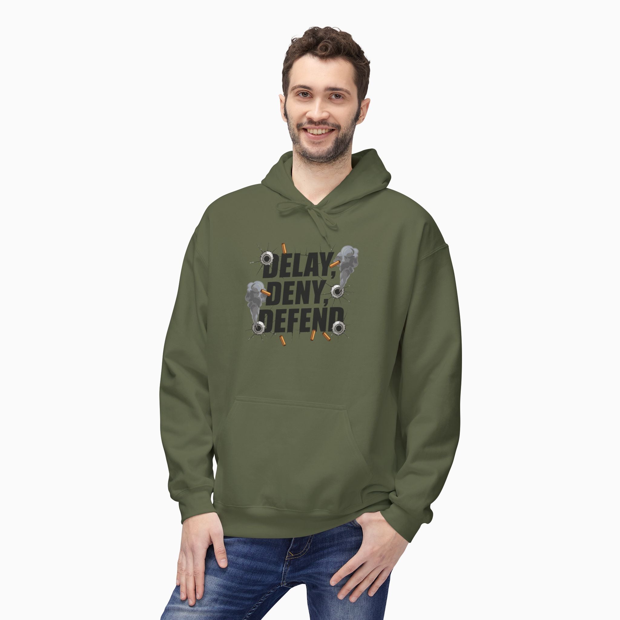 DELAY, DENY, DEFEND Unisex Hoodie