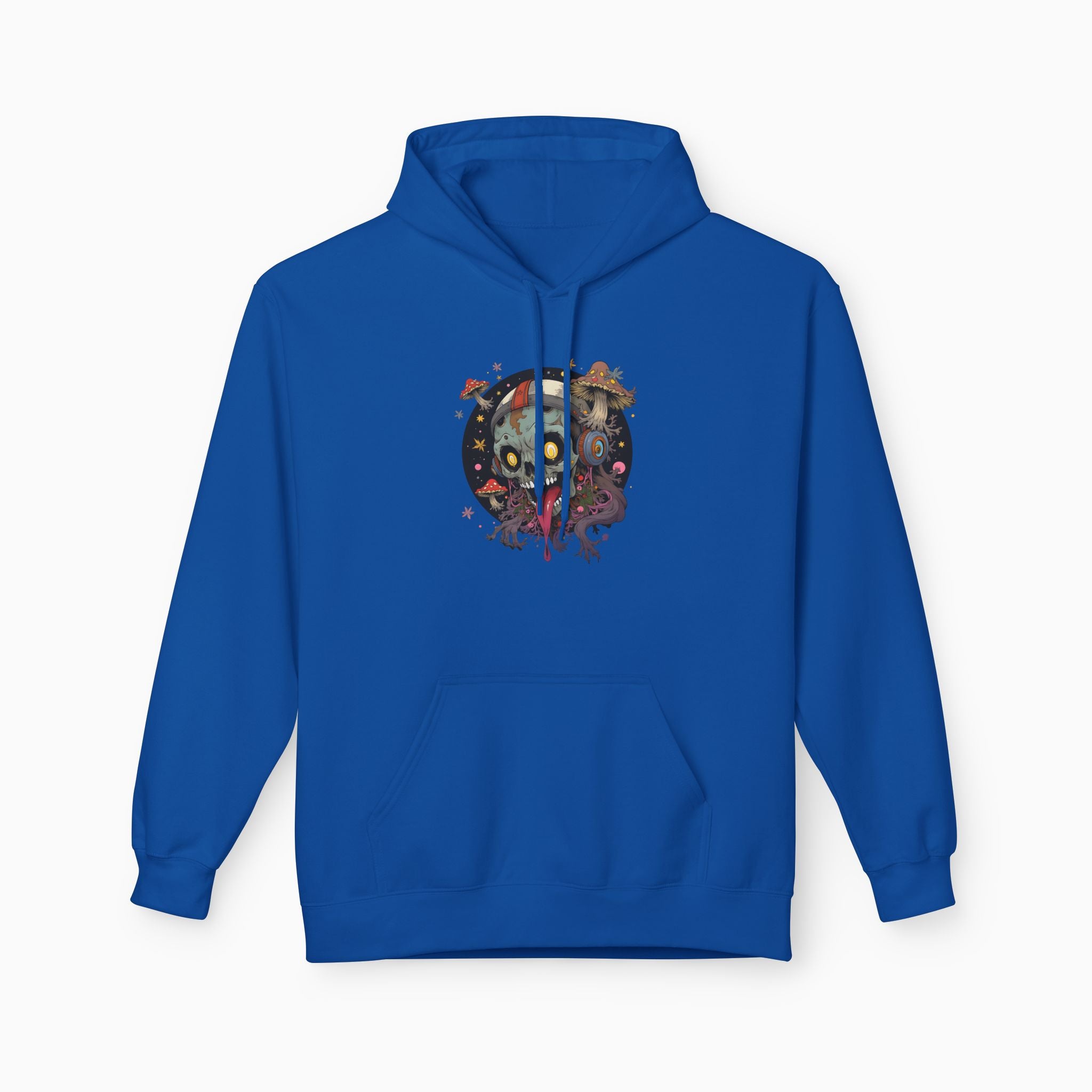 Psychedelic Mushroom Skull Unisex Hoodie
