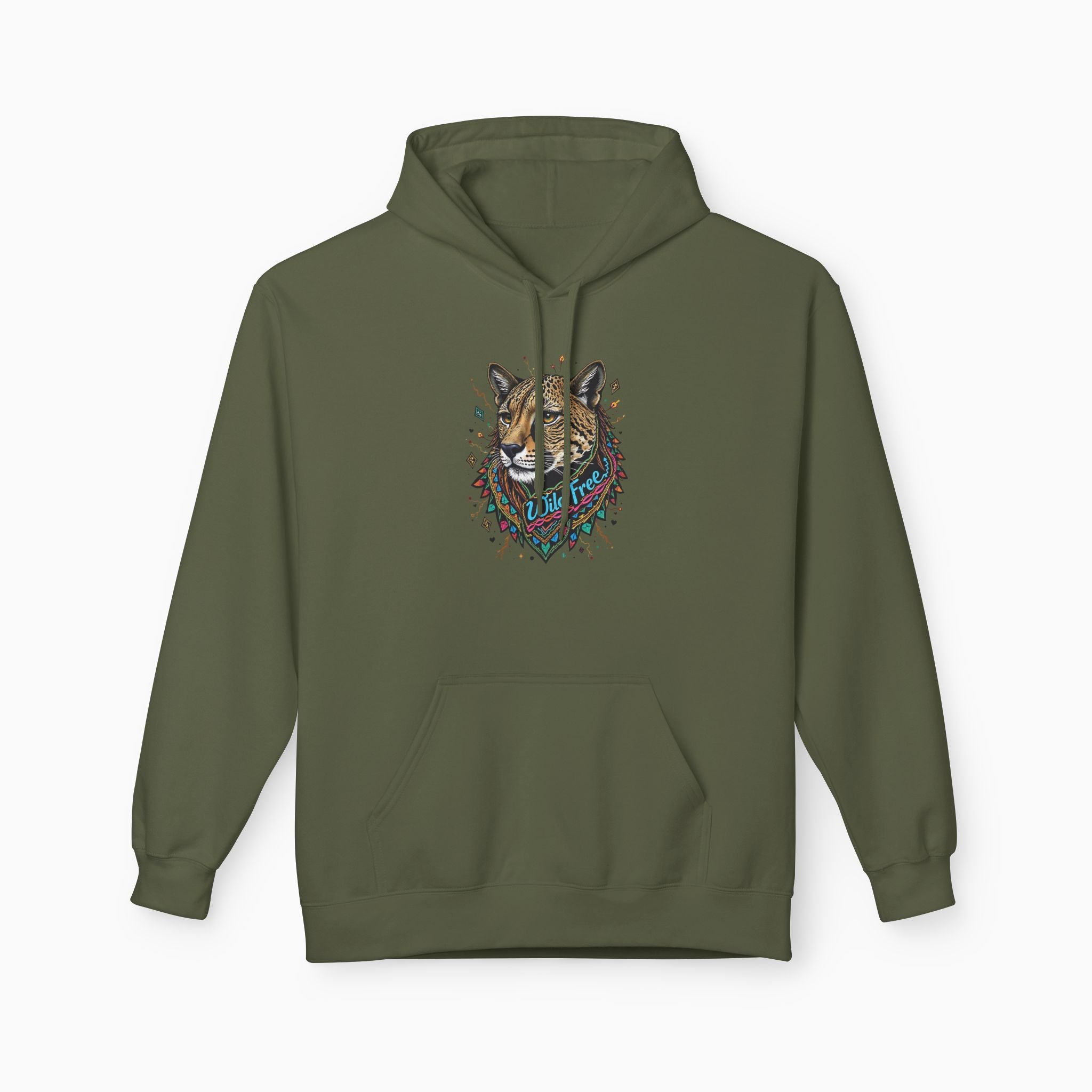 Egypt Style Wild Free Cheetah Unisex Hoodie