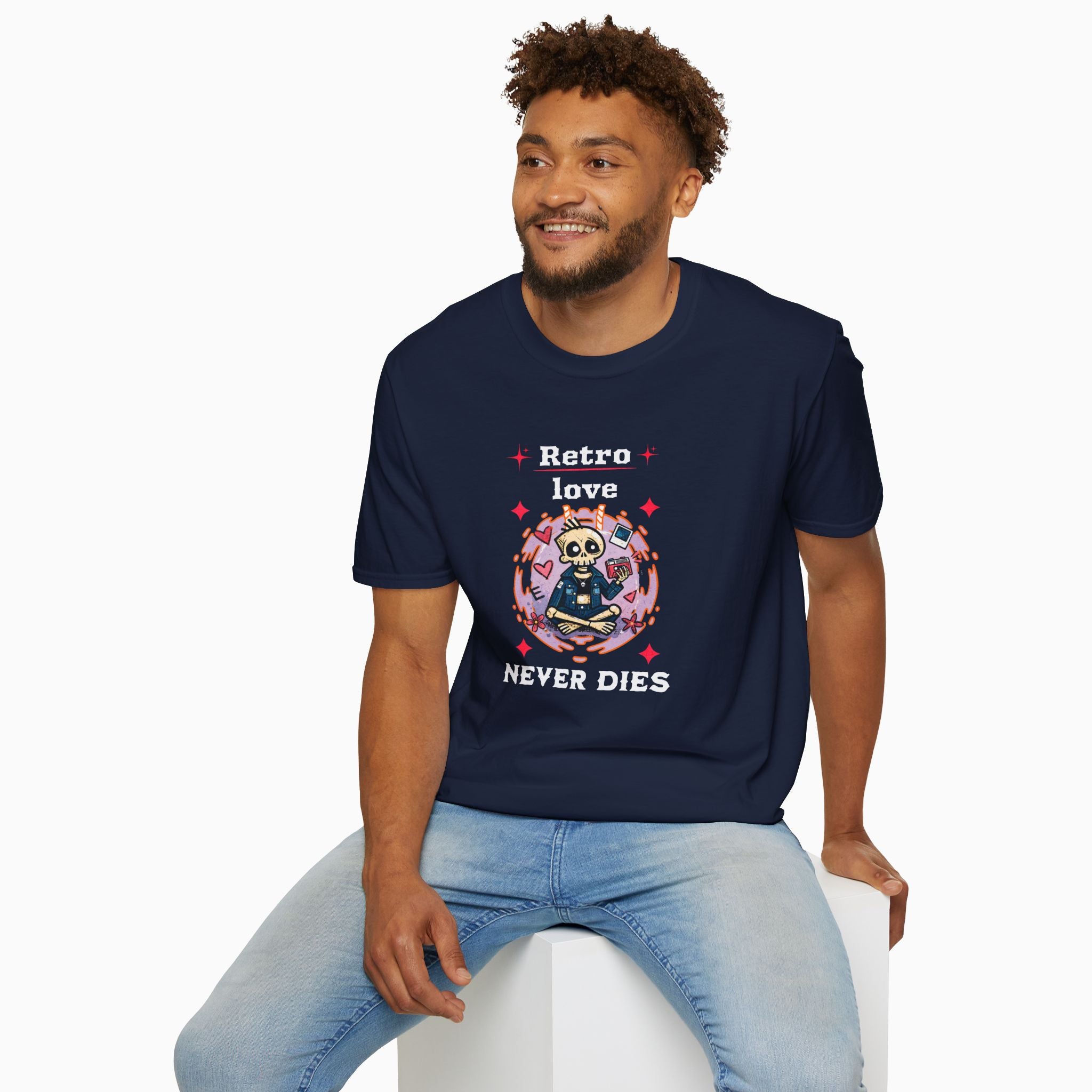 Retro Love, Never Dies Unisex T-Shirt
