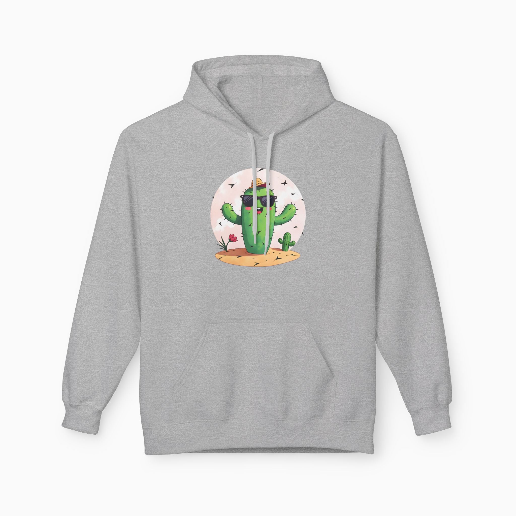 Wild Cute Cartoon Cactus Unisex Hoodie