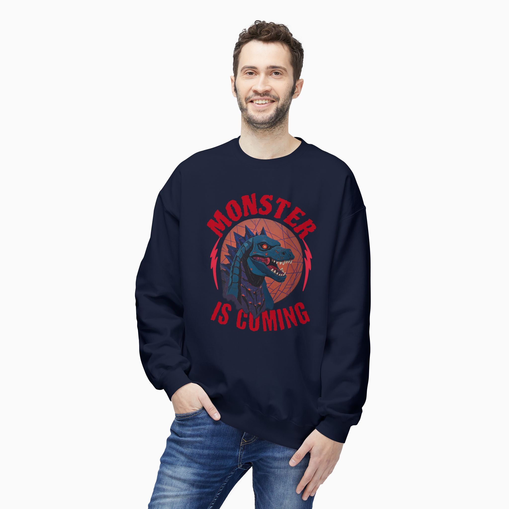 Godzilla Monster is Coming Unisex Sweatshirt