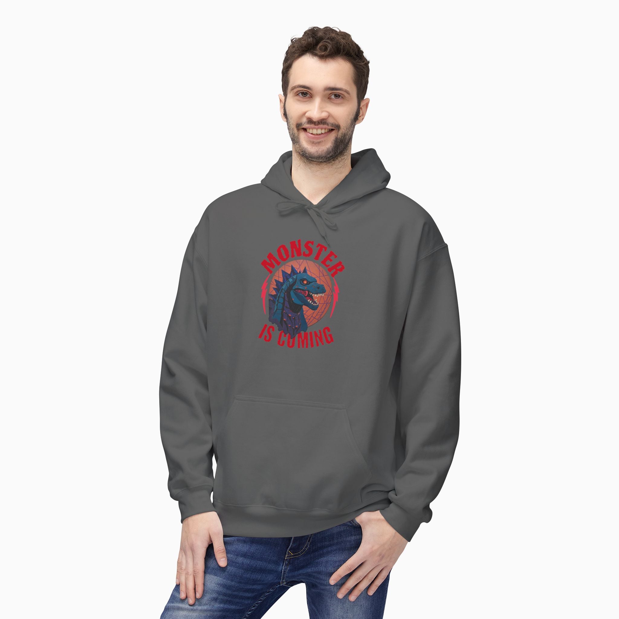 Godzilla Monster is Coming Unisex Hoodie