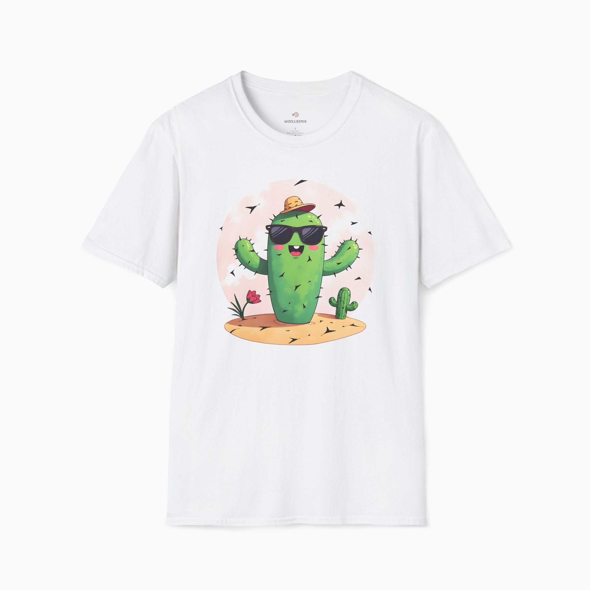 Wild Cute Cartoon Cactus Unisex T-Shirt