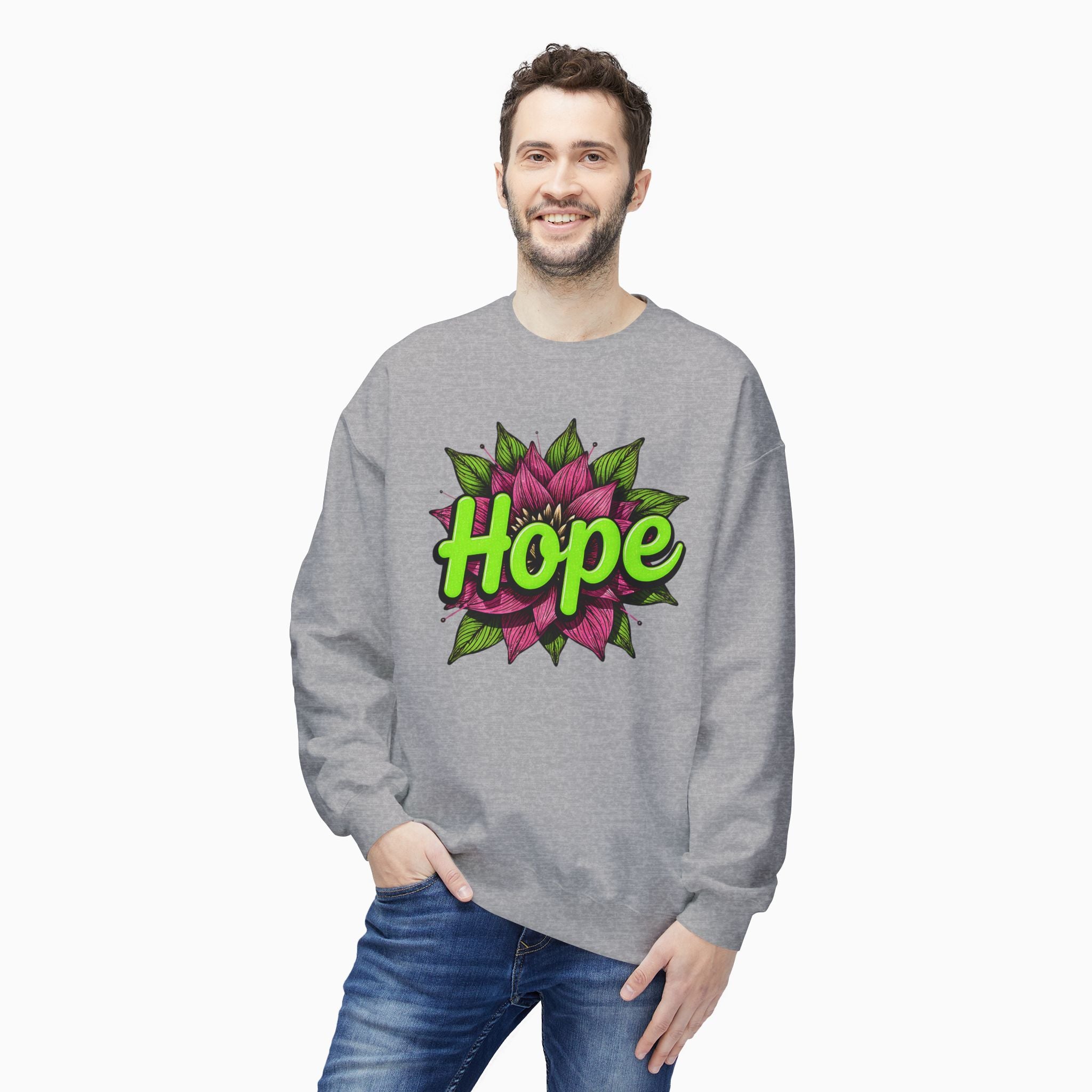 Hope Unisex Sweatshirt: Exclusive Stylish Design by Woollieemix