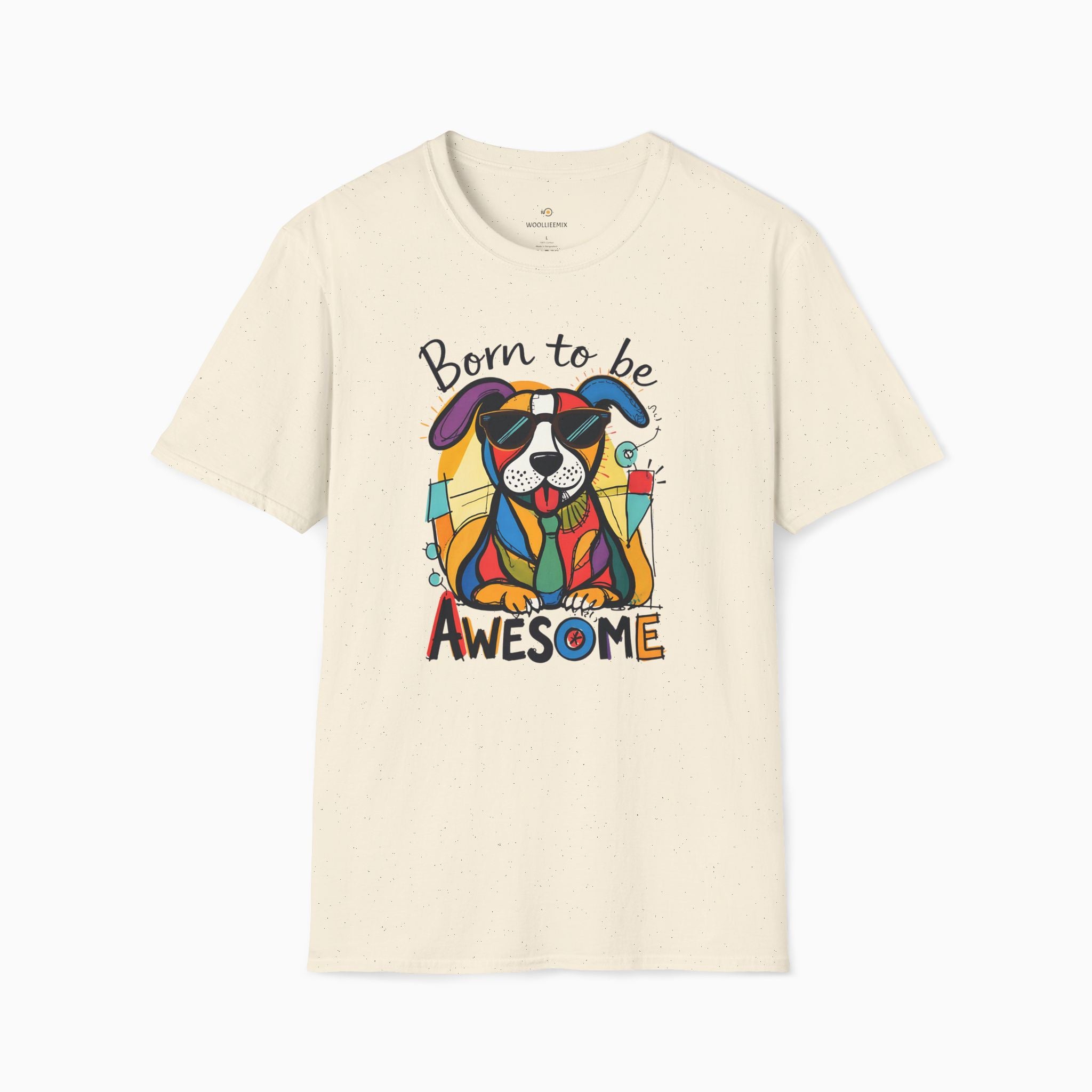 Born to be Awesome Dog Unisex T-Shirt