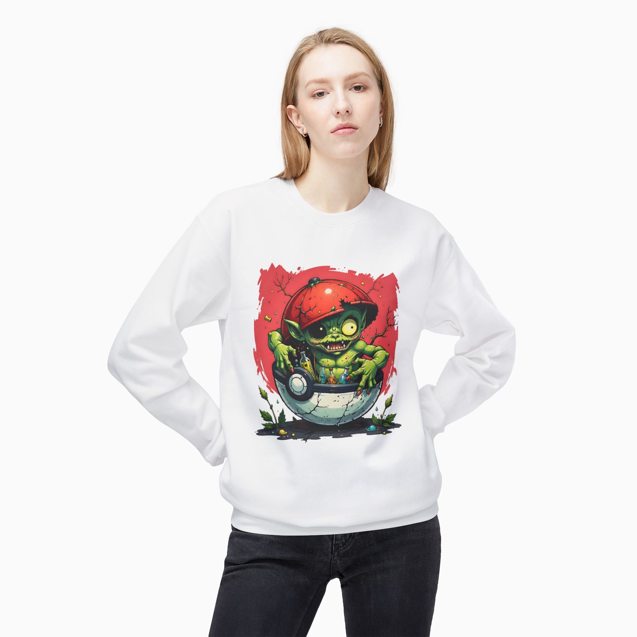 Zombie Poké Ball Unisex Sweatshirt