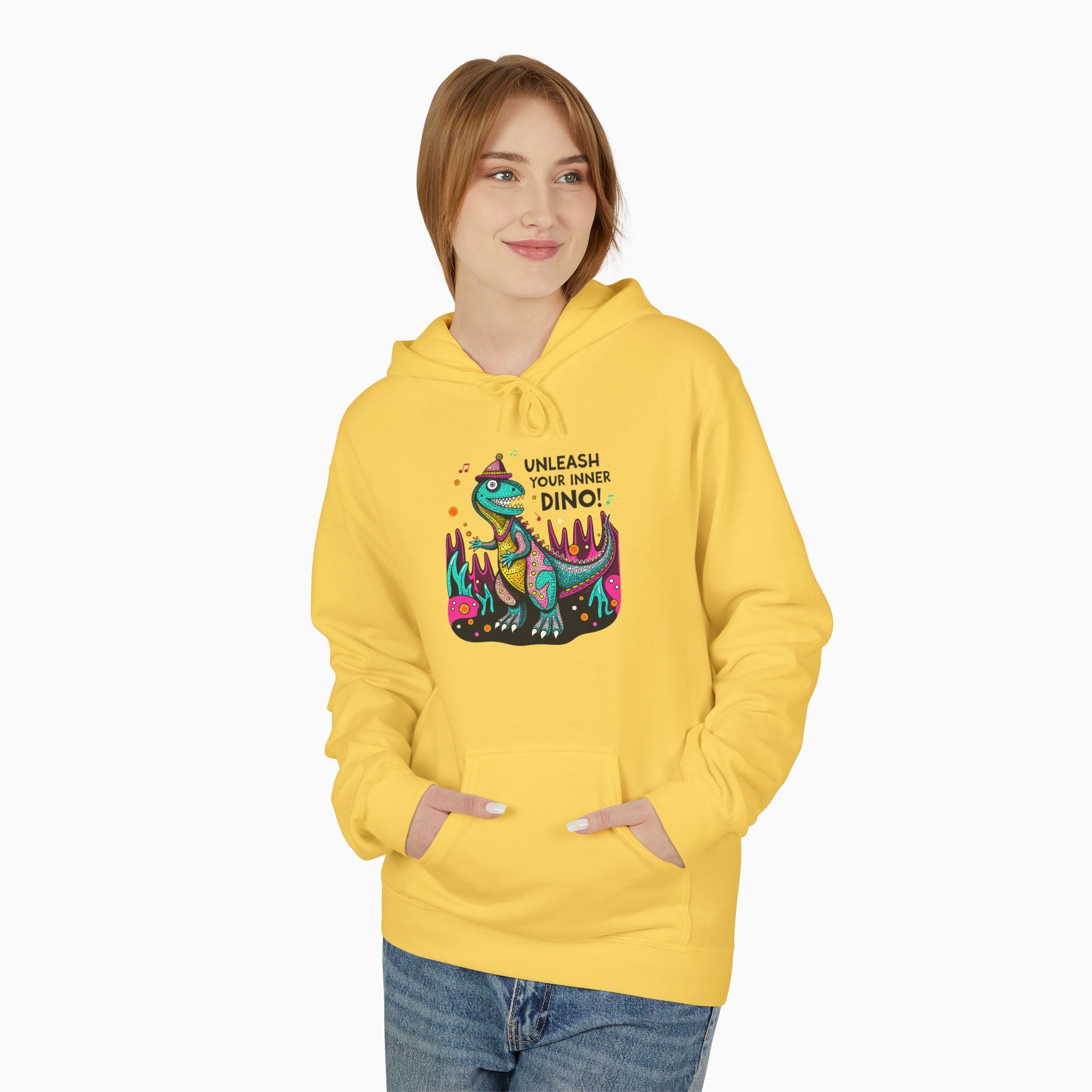Unleash Your Inner Dino Unisex Hoodie