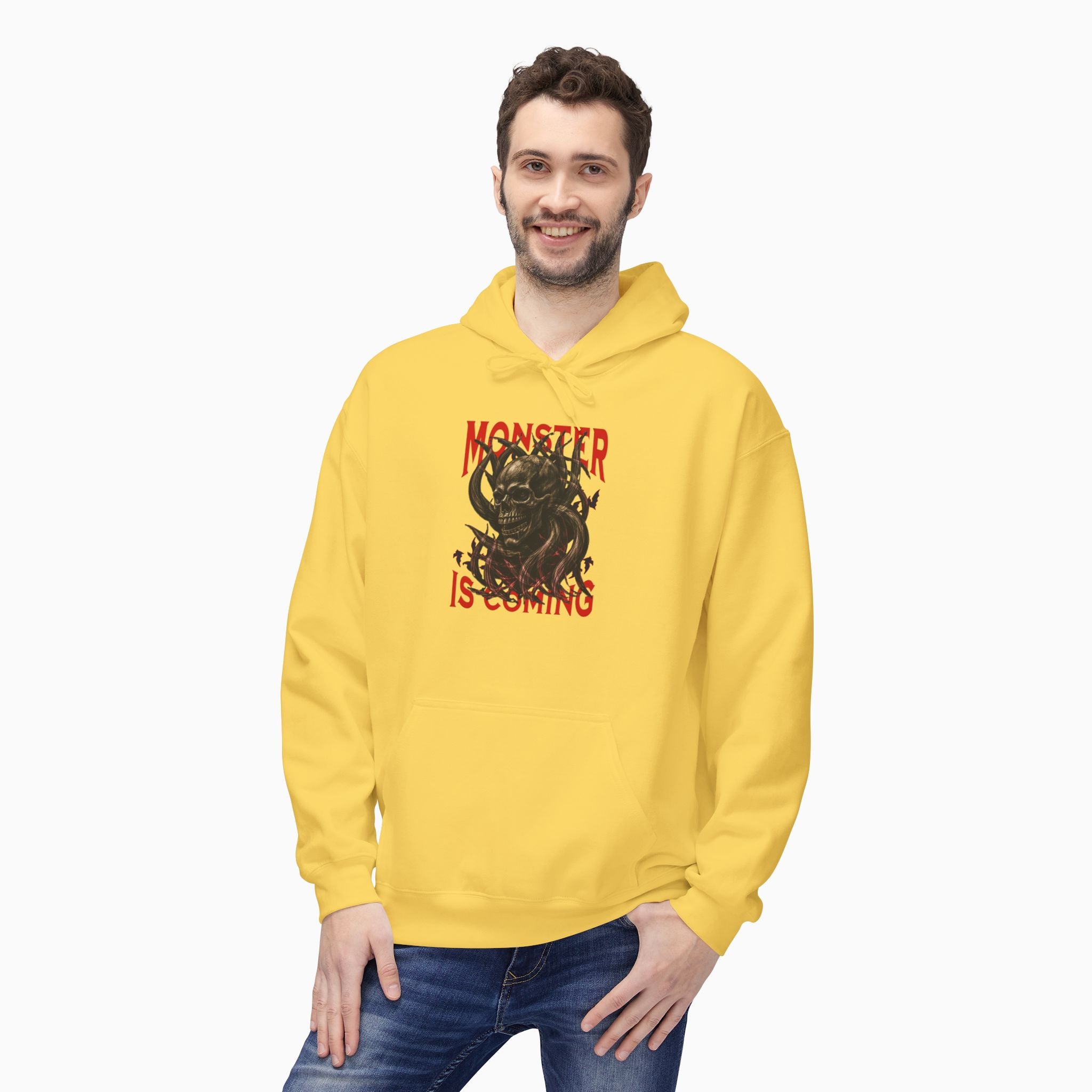 Ghost Monster is Coming Unisex Hoodie