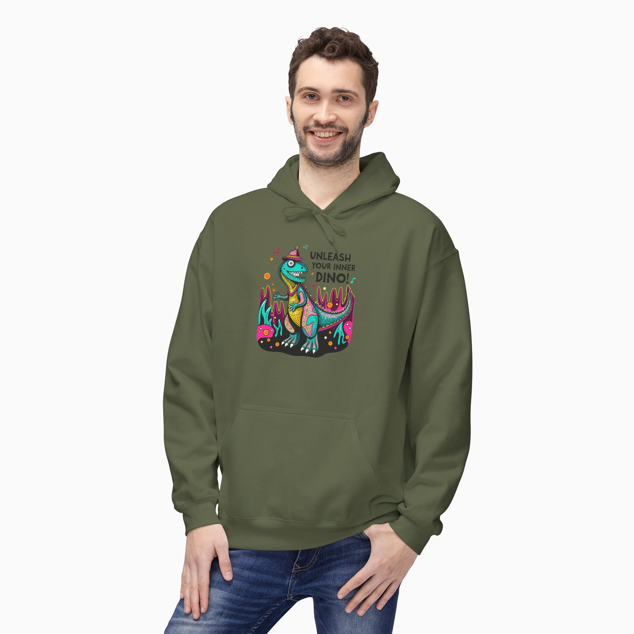 Unleash Your Inner Dino Unisex Hoodie