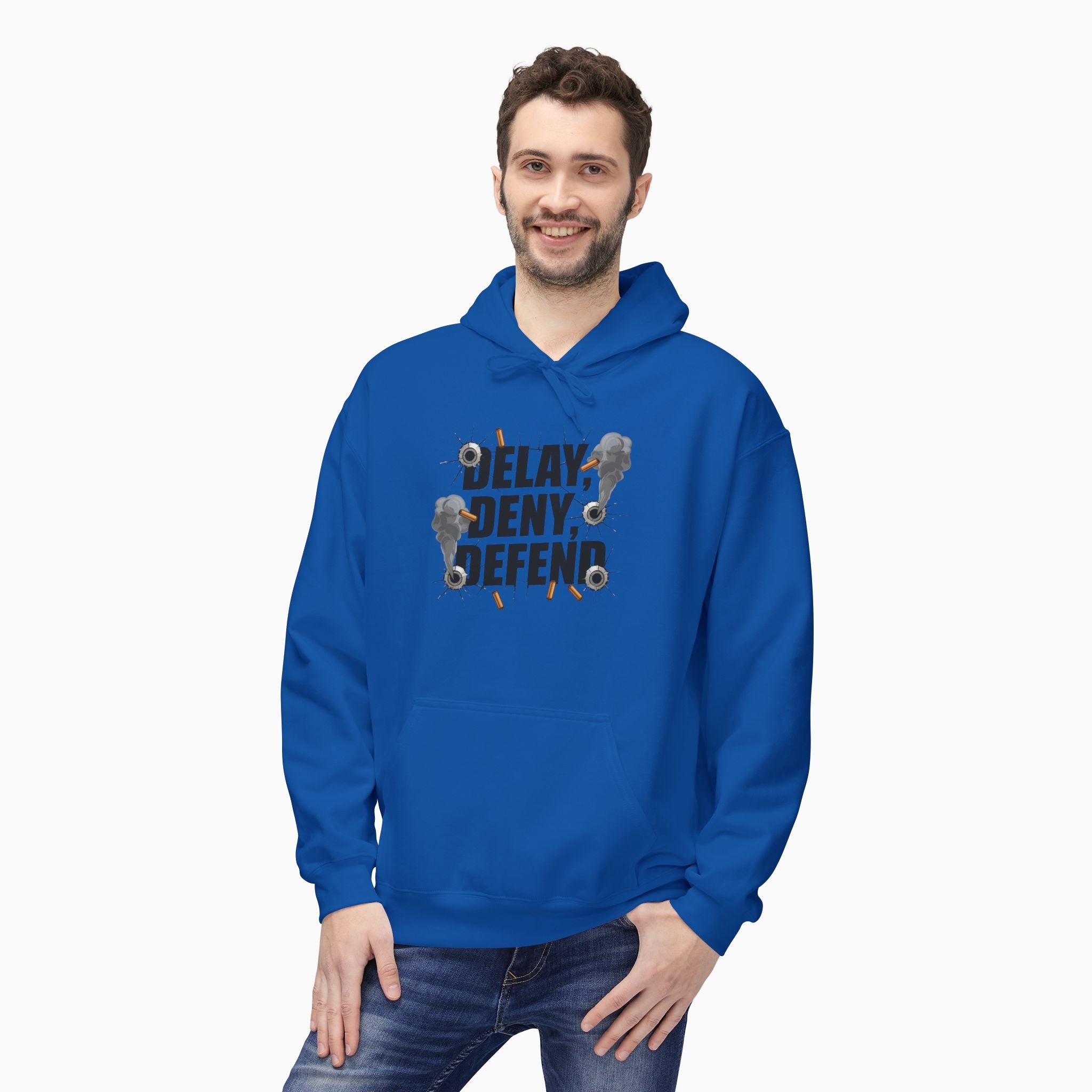 DELAY, DENY, DEFEND Unisex Hoodie