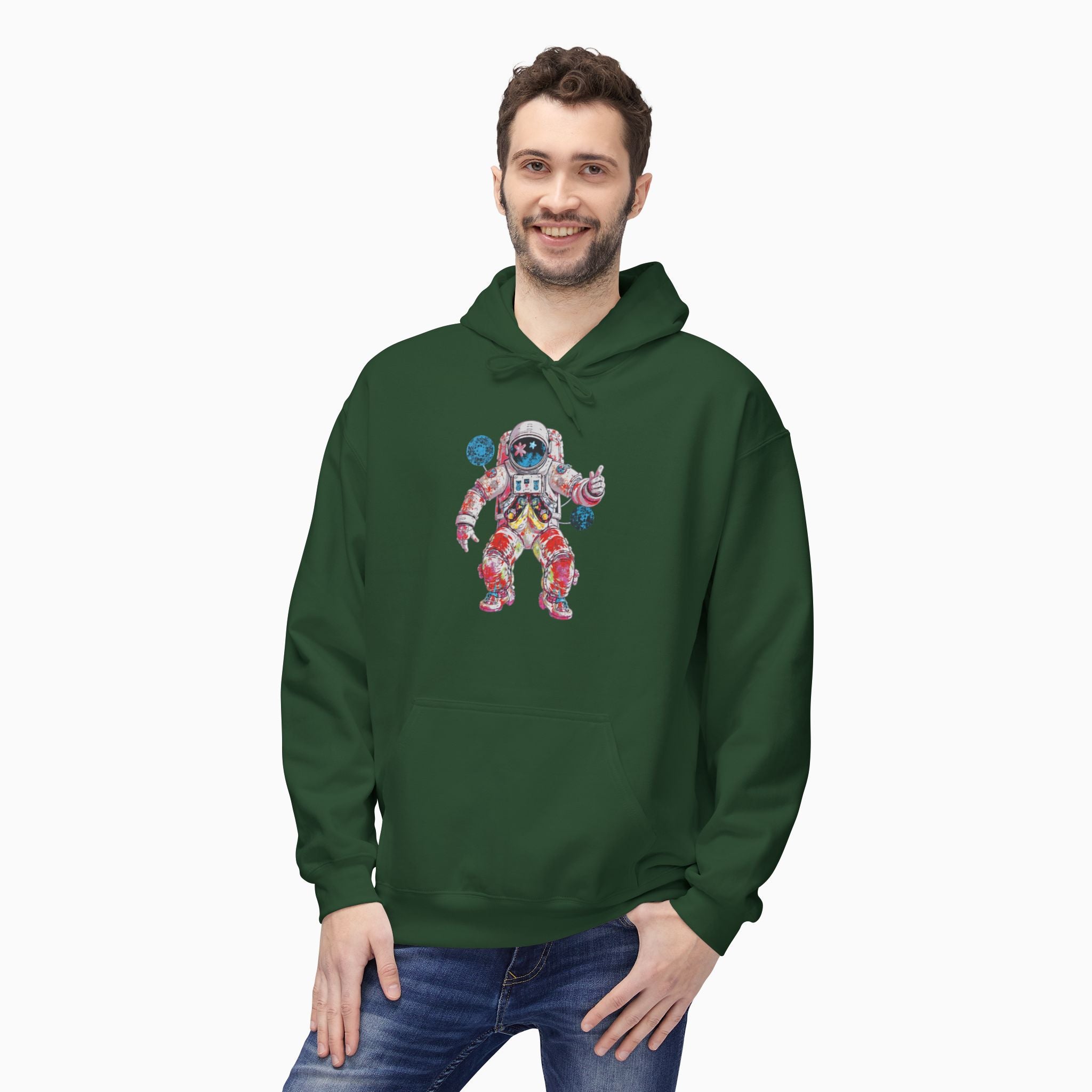 Dancing Astronaut Unisex Hoodie