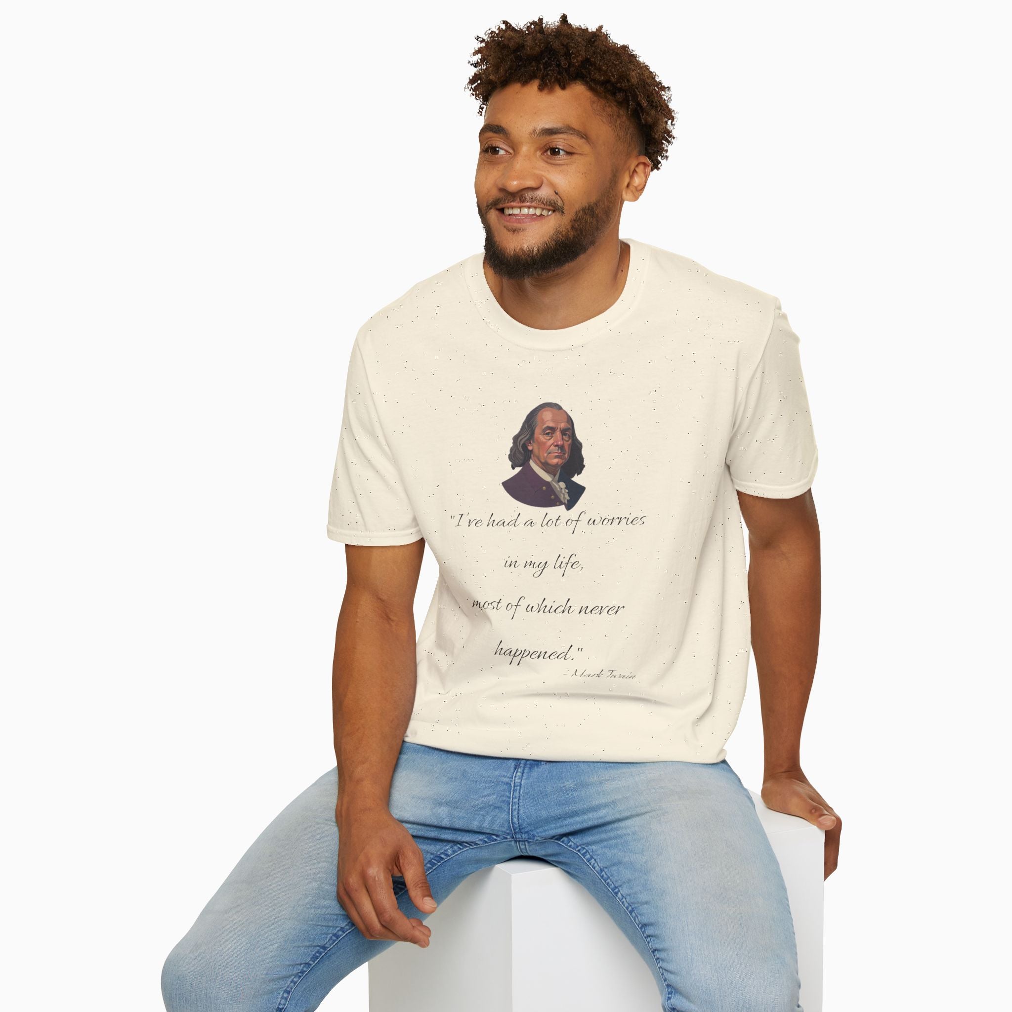 Mark Twain Life Advice Unisex T-Shirt