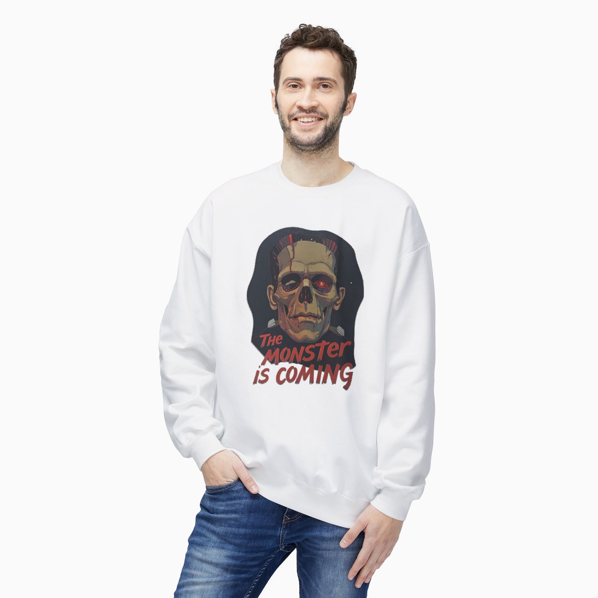 Zombie Monster is Coming Unisex Sweatshirt