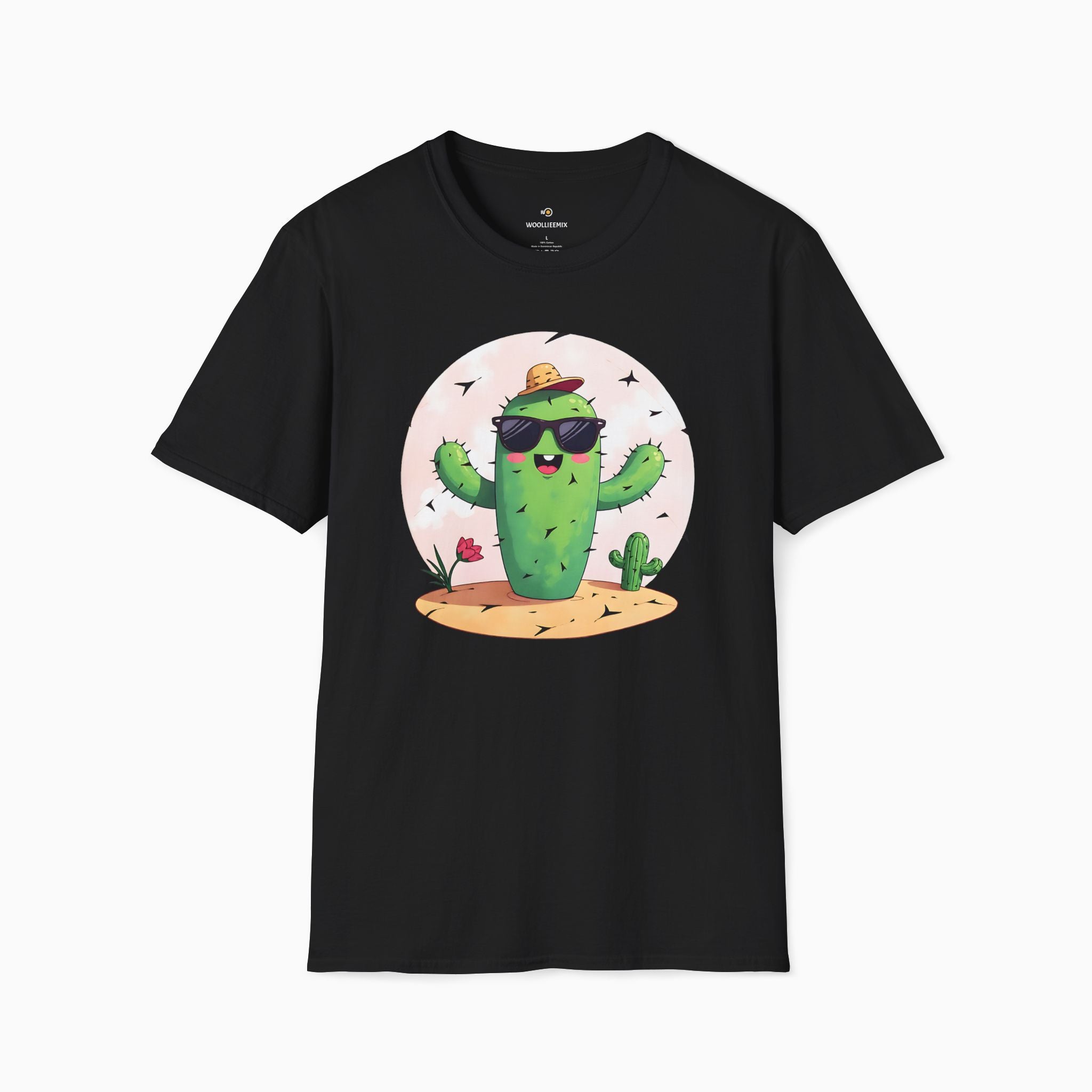Wild Cute Cartoon Cactus Unisex T-Shirt