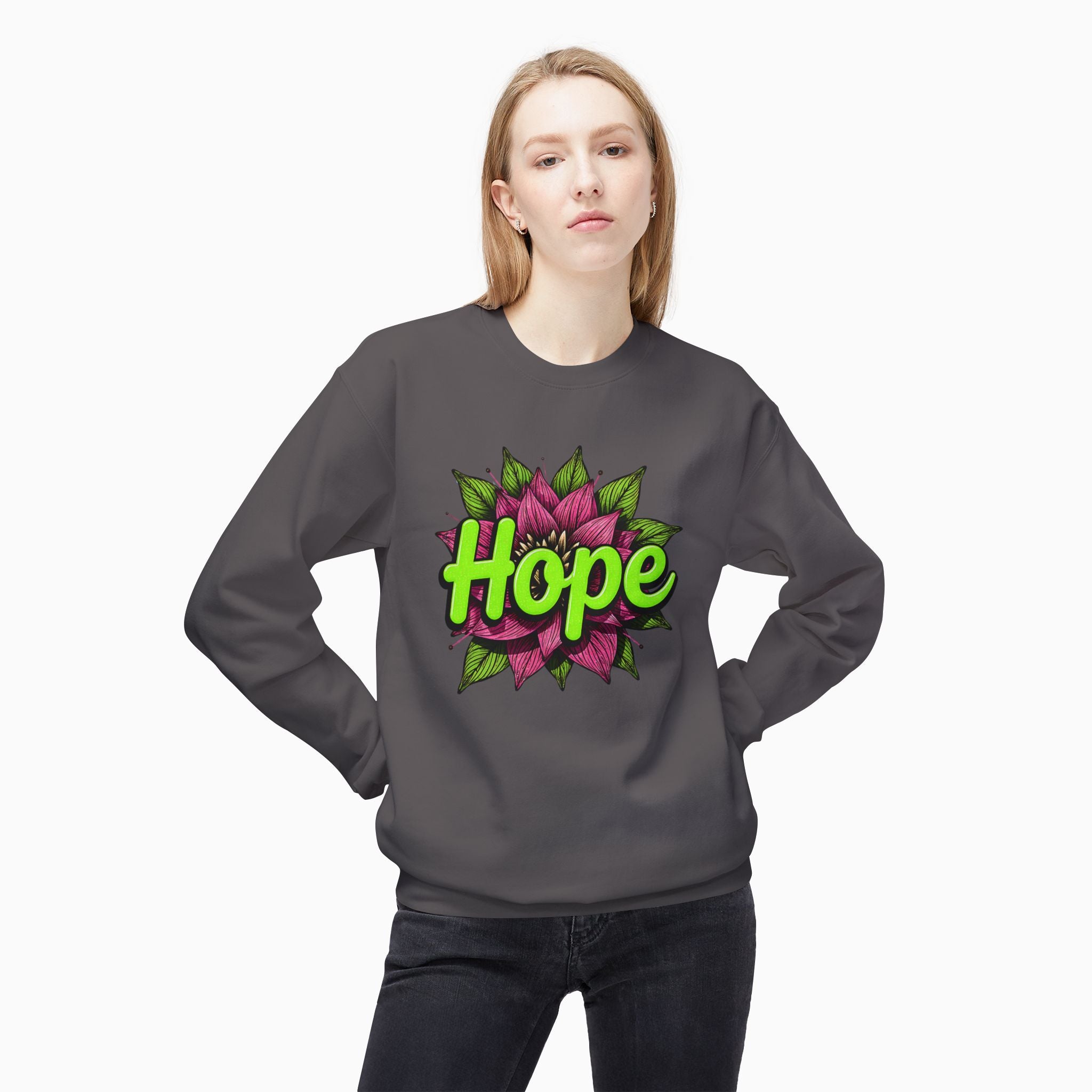 Hope Unisex Sweatshirt: Exclusive Stylish Design by Woollieemix
