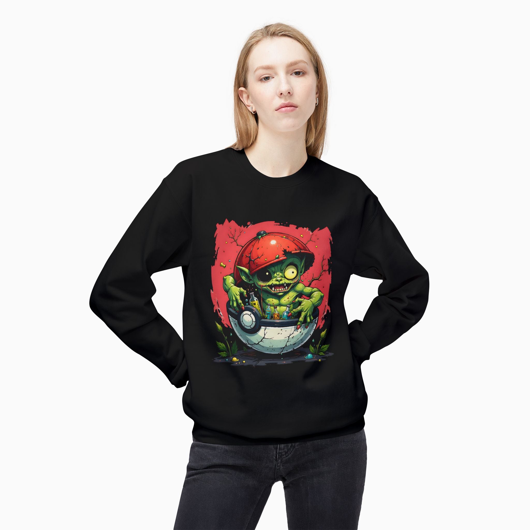Zombie Poké Ball Unisex Sweatshirt