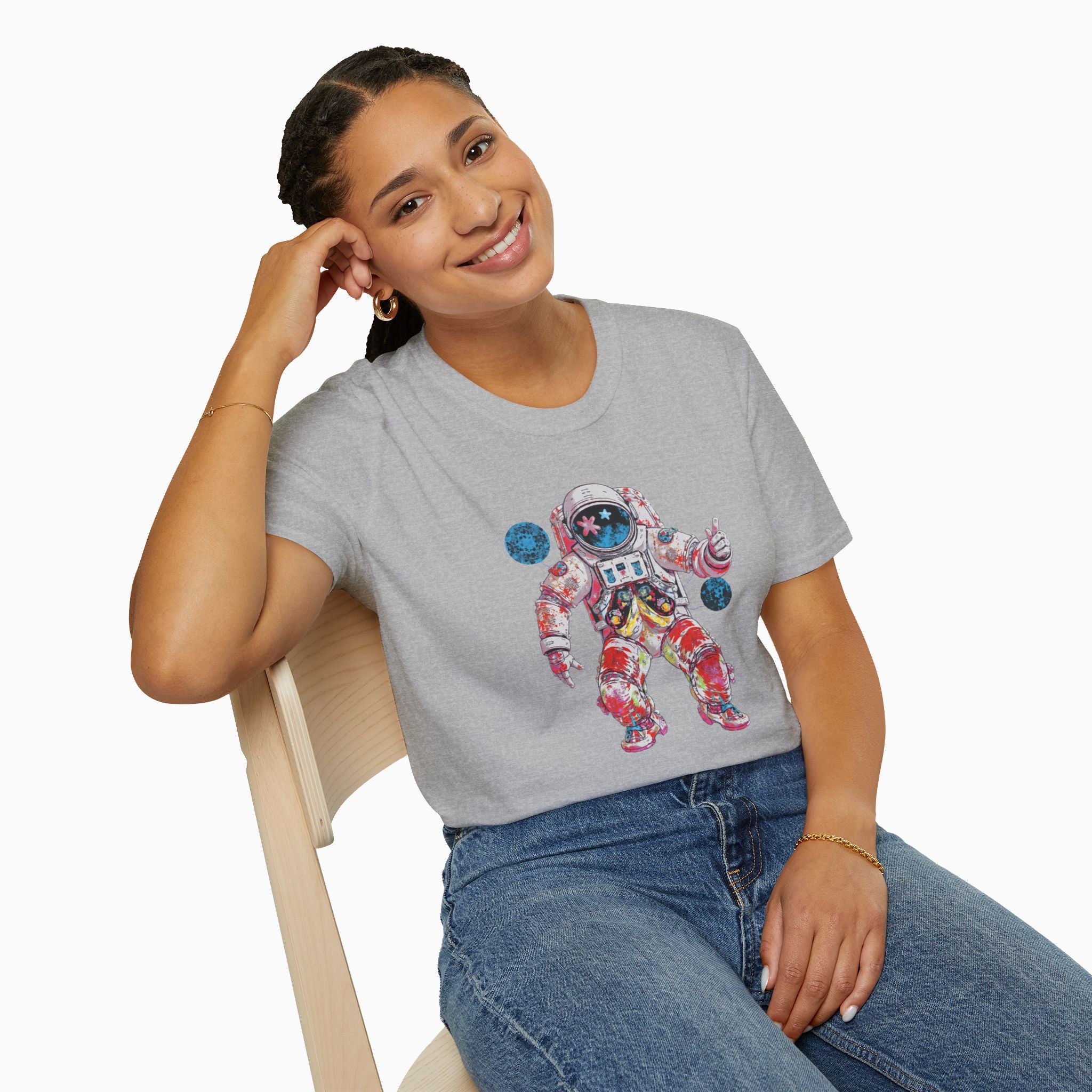 Dancing Astronaut Unisex T-Shirt