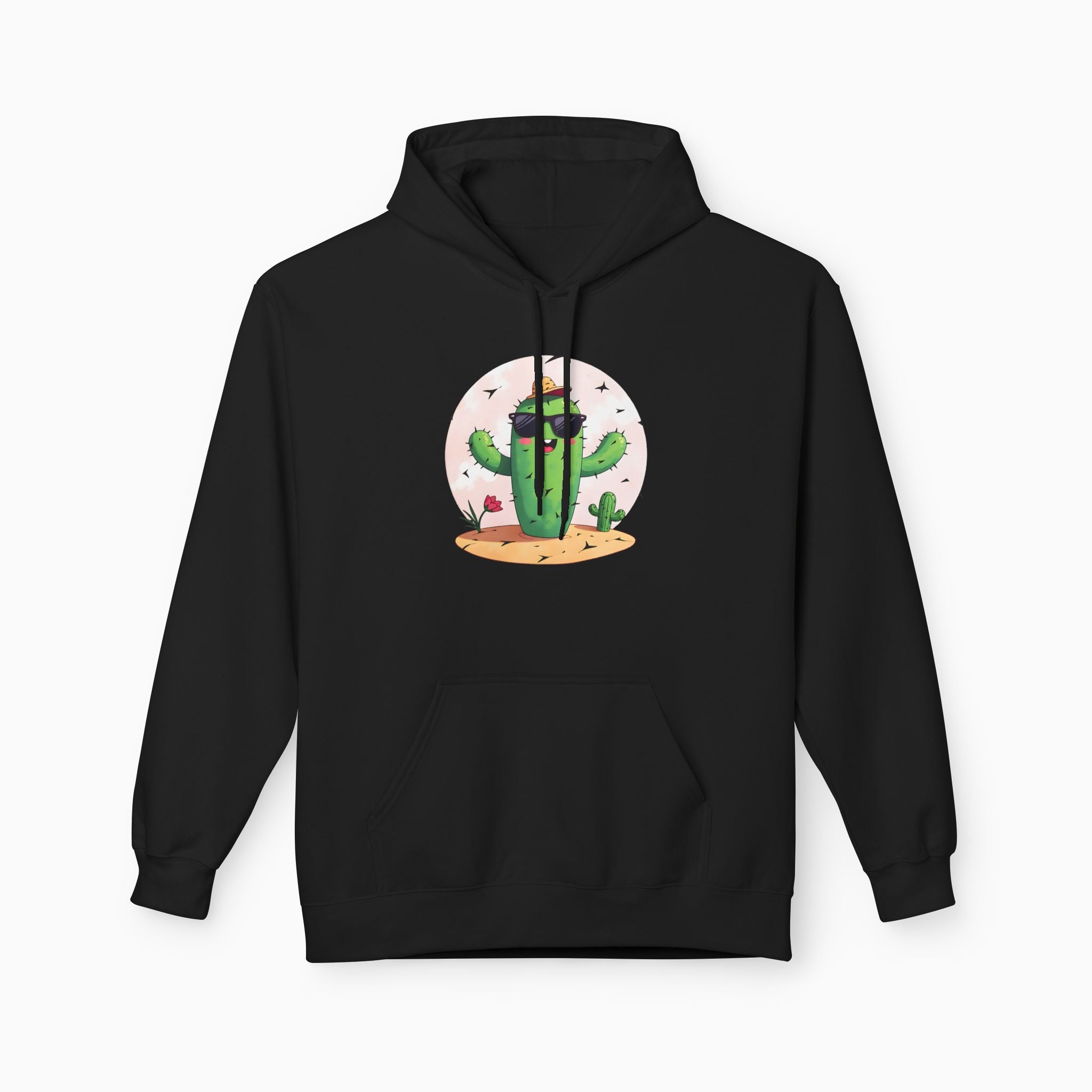 Wild Cute Cartoon Cactus Unisex Hoodie