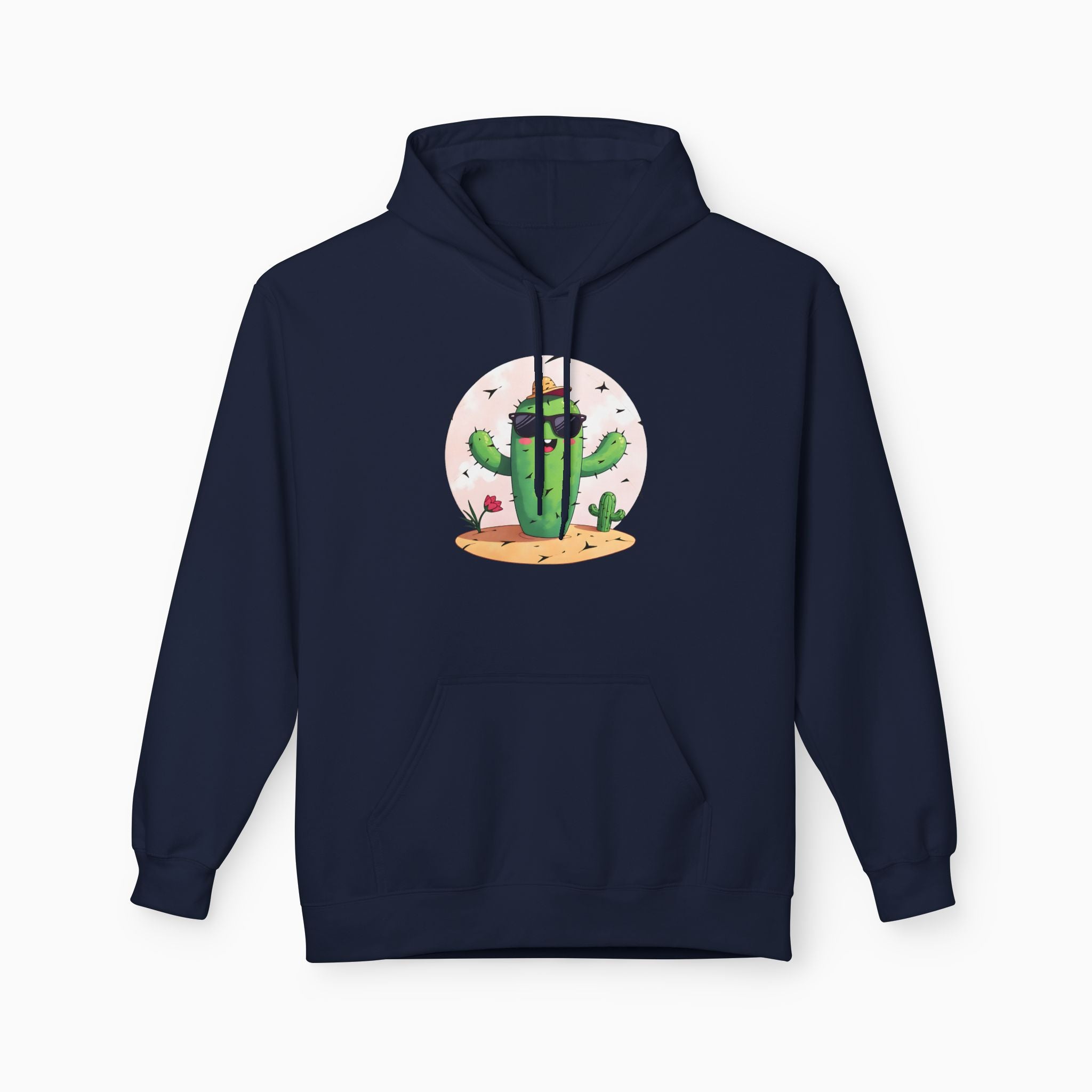 Wild Cute Cartoon Cactus Unisex Hoodie