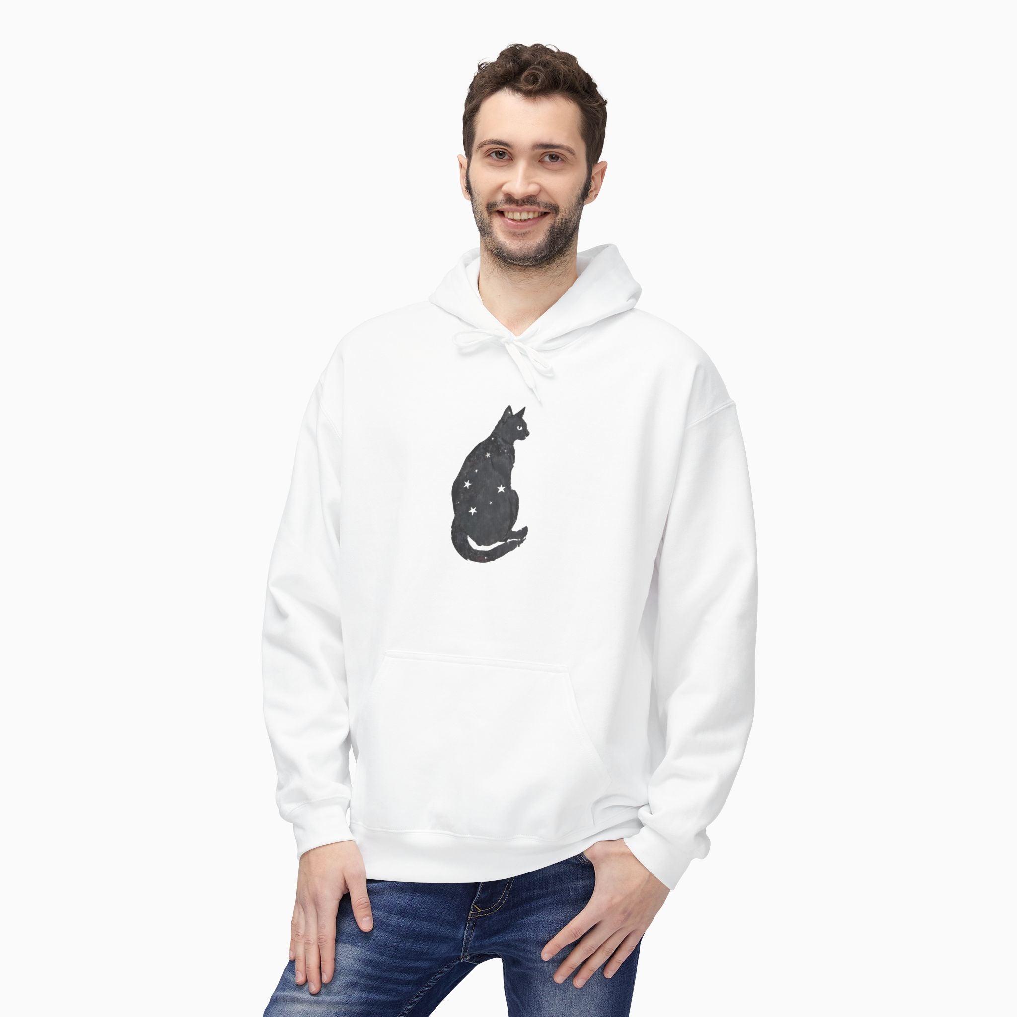 Mysterious Cat Unisex Hoodie