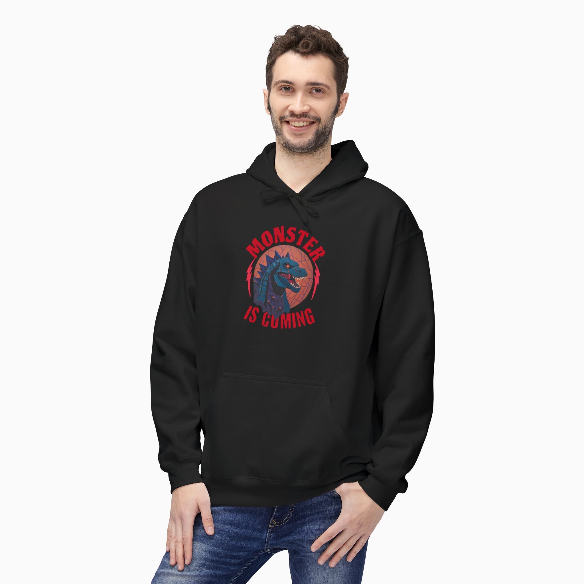 Godzilla Monster is Coming Unisex Hoodie