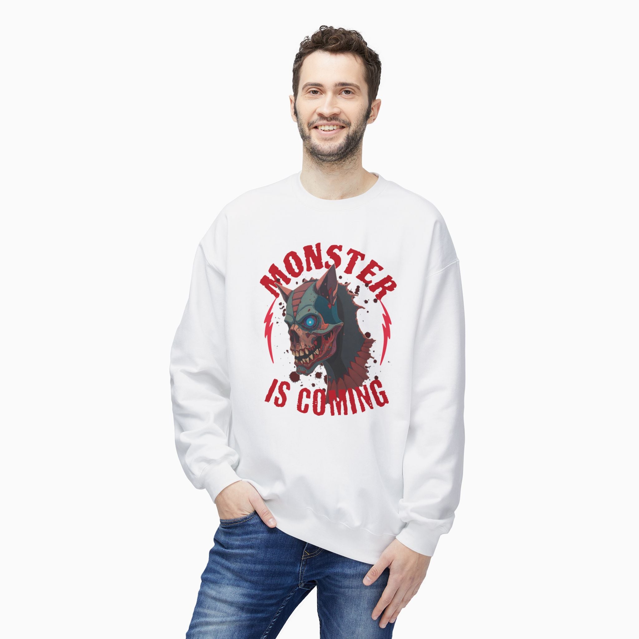 Werewolf Monster is Coming Unisex Sweatshirt